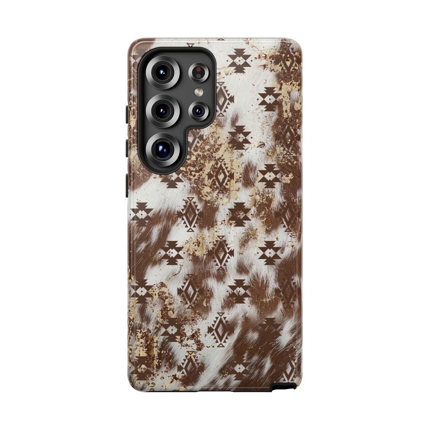 Aztec Cowhide Tough Phone Case