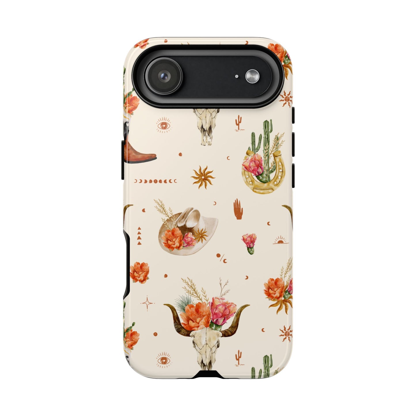 Western Floral Tough Phone Case