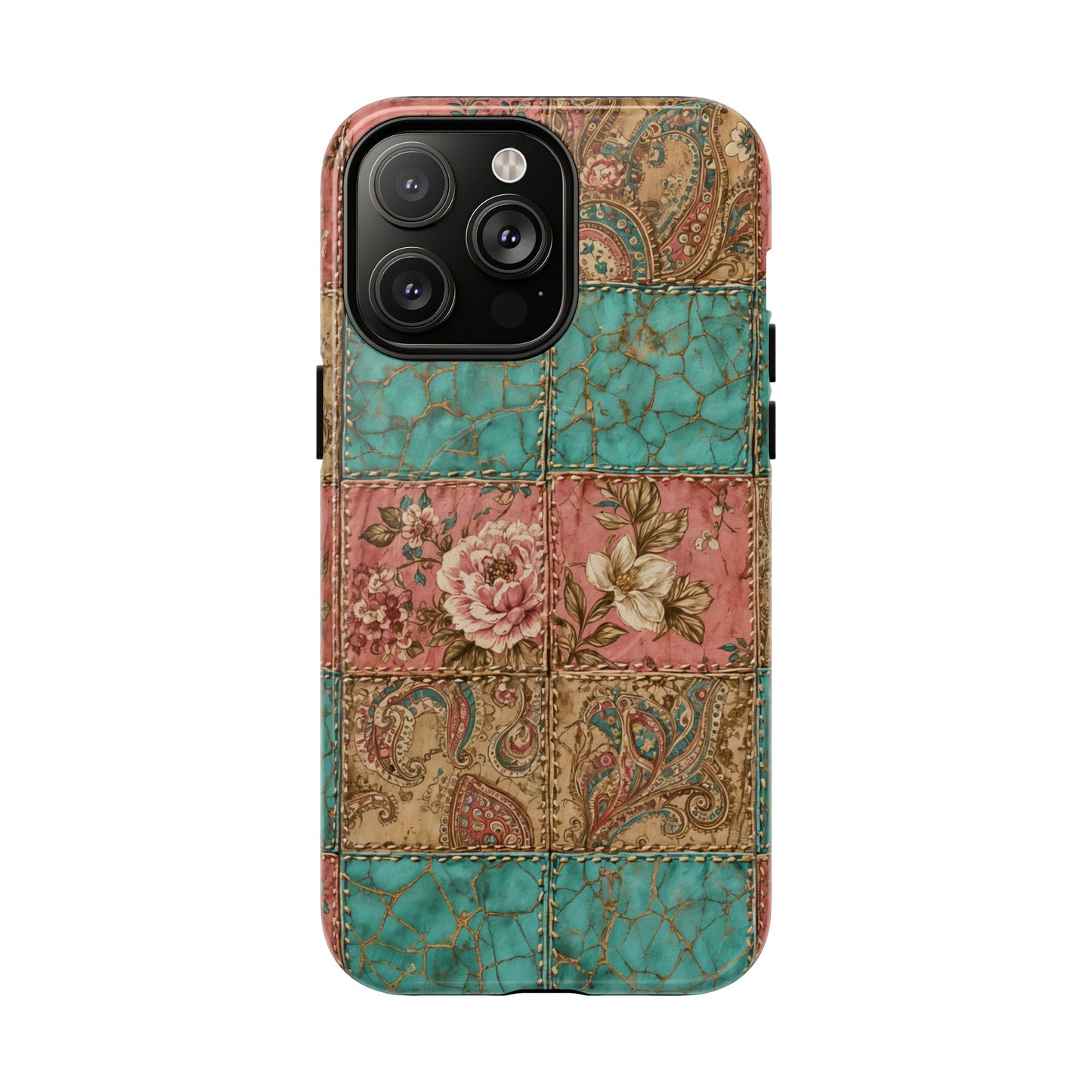Turquoise Paisley Magnetic Case