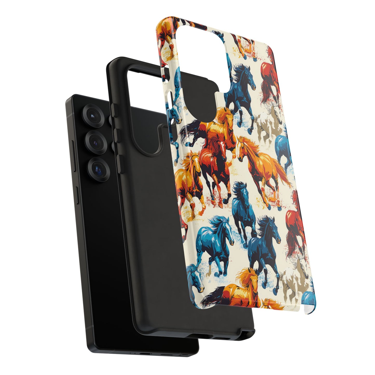 Colorful Horses Phone Case