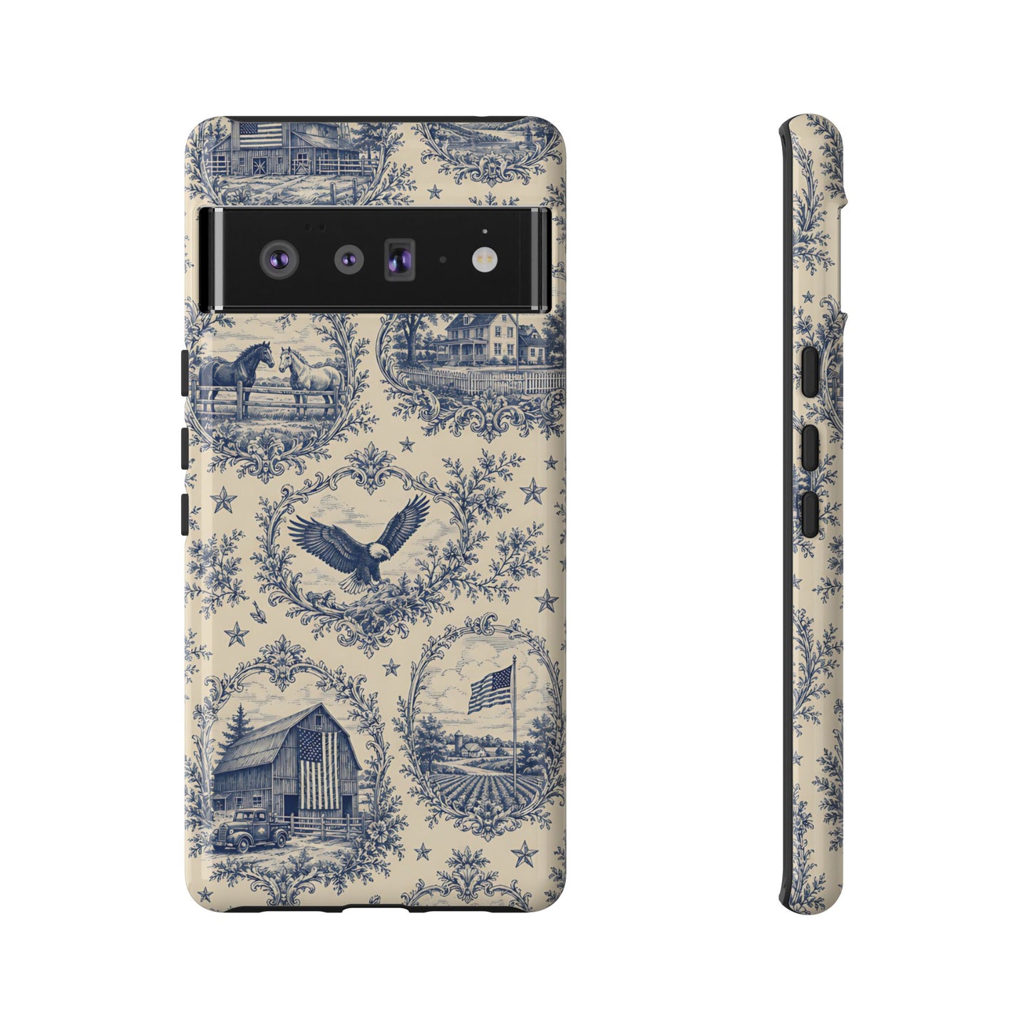 USA Toile Tough Case