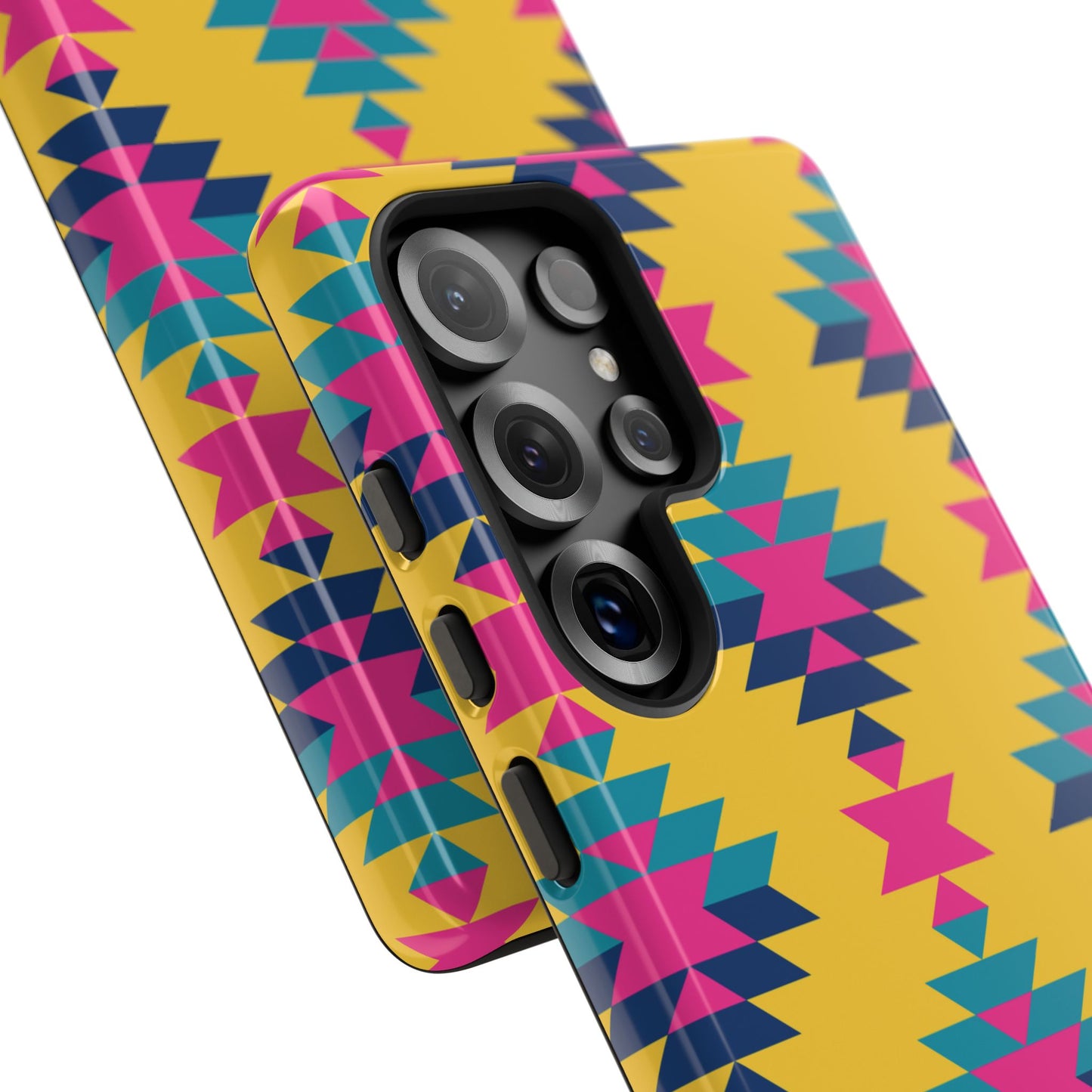 Yellow Pink Aztec Phone Case