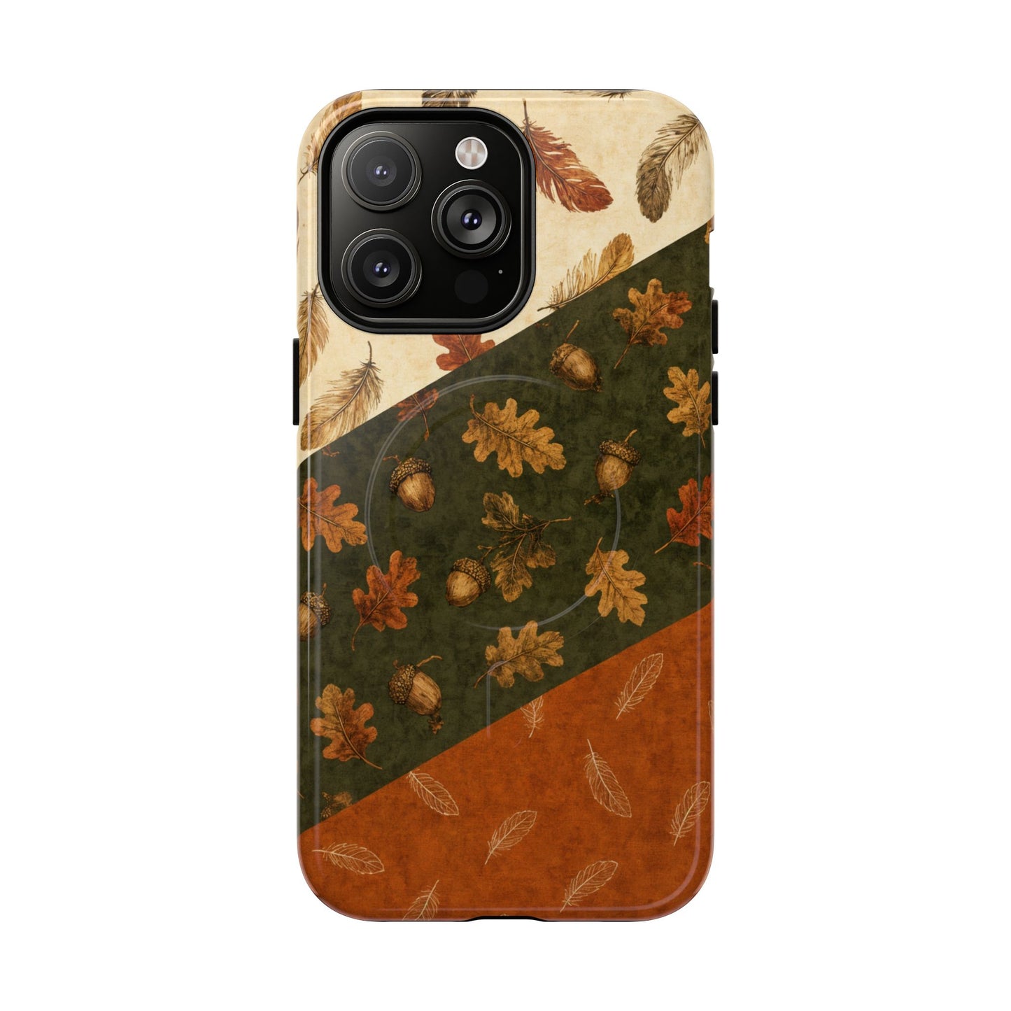 Autumn Feather Swaths Magnetic Case