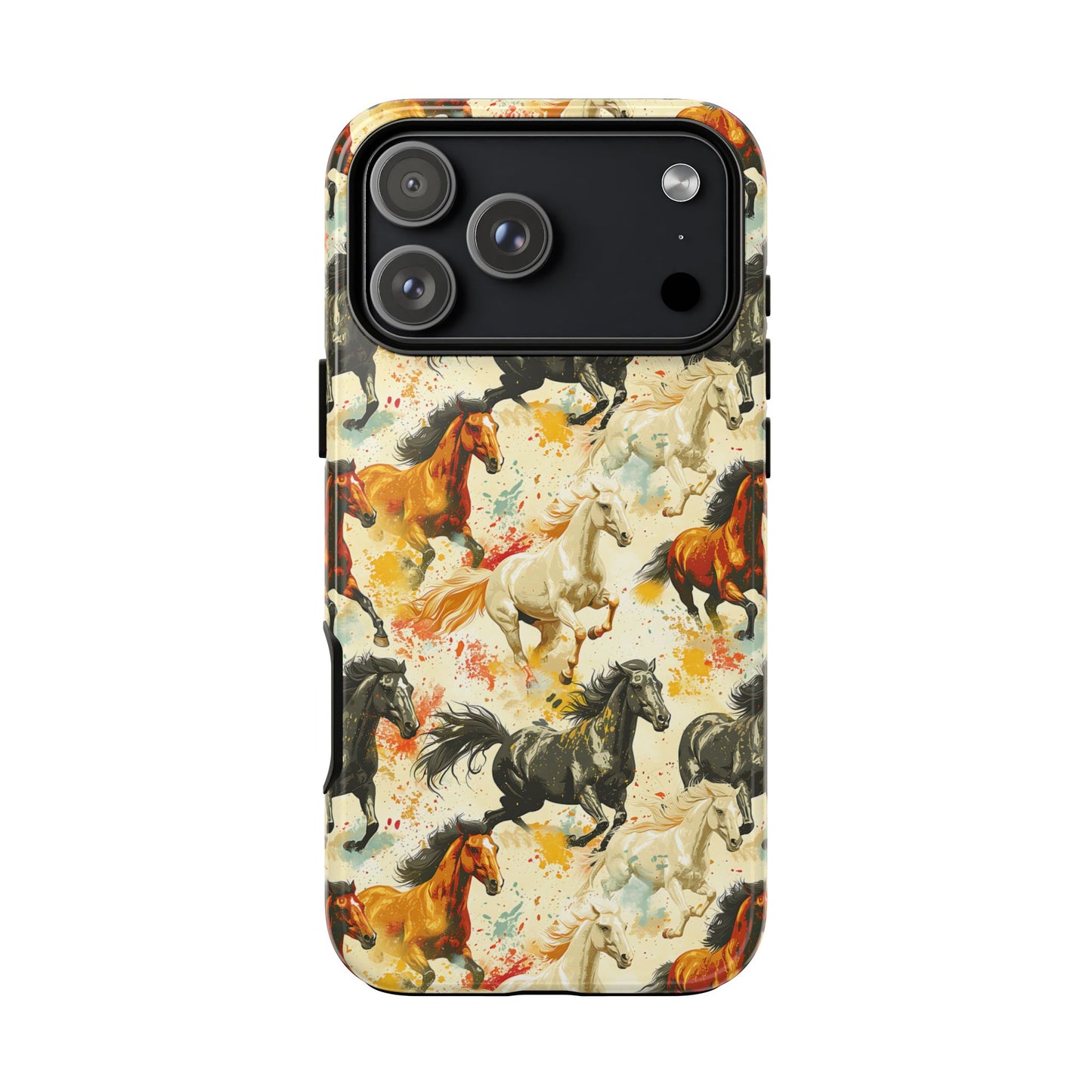 Painted Horses Tough Phone Case