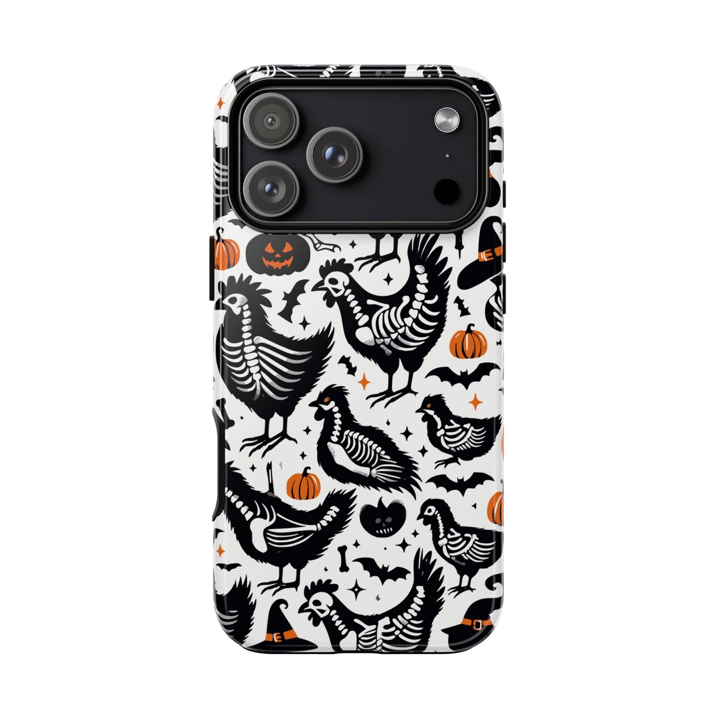 Skeleton Chickens Tough Phone Case