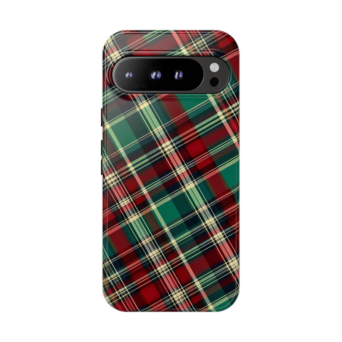 Country Christmas Plaid Tough Phone Case