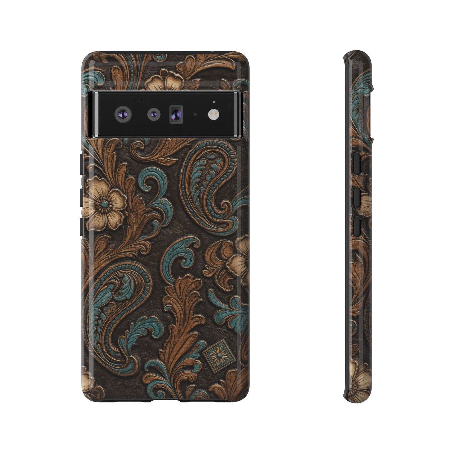 Tooled Paisley Tough Case