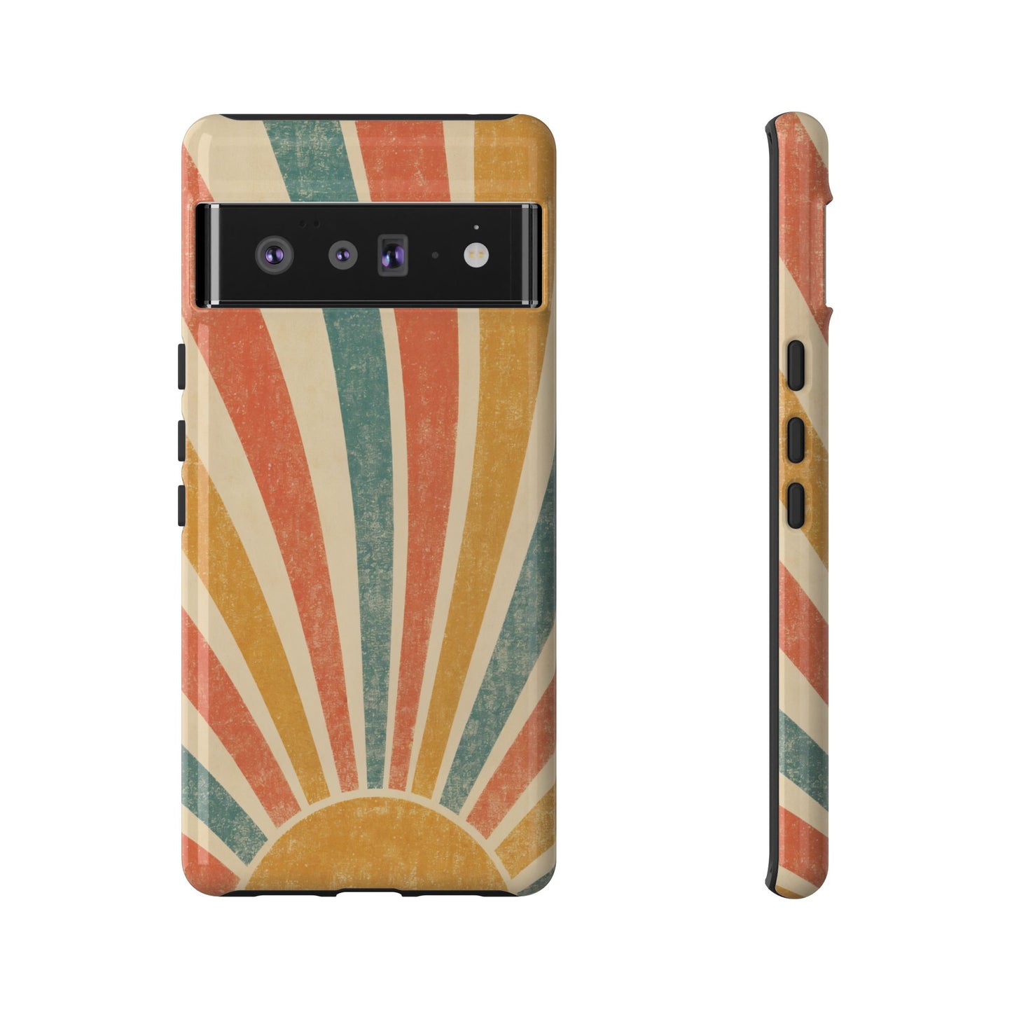 Retro Sun Rays Tough Case