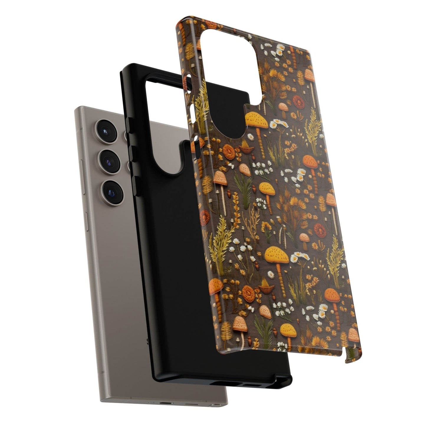 Brown Mushroom Phone Case