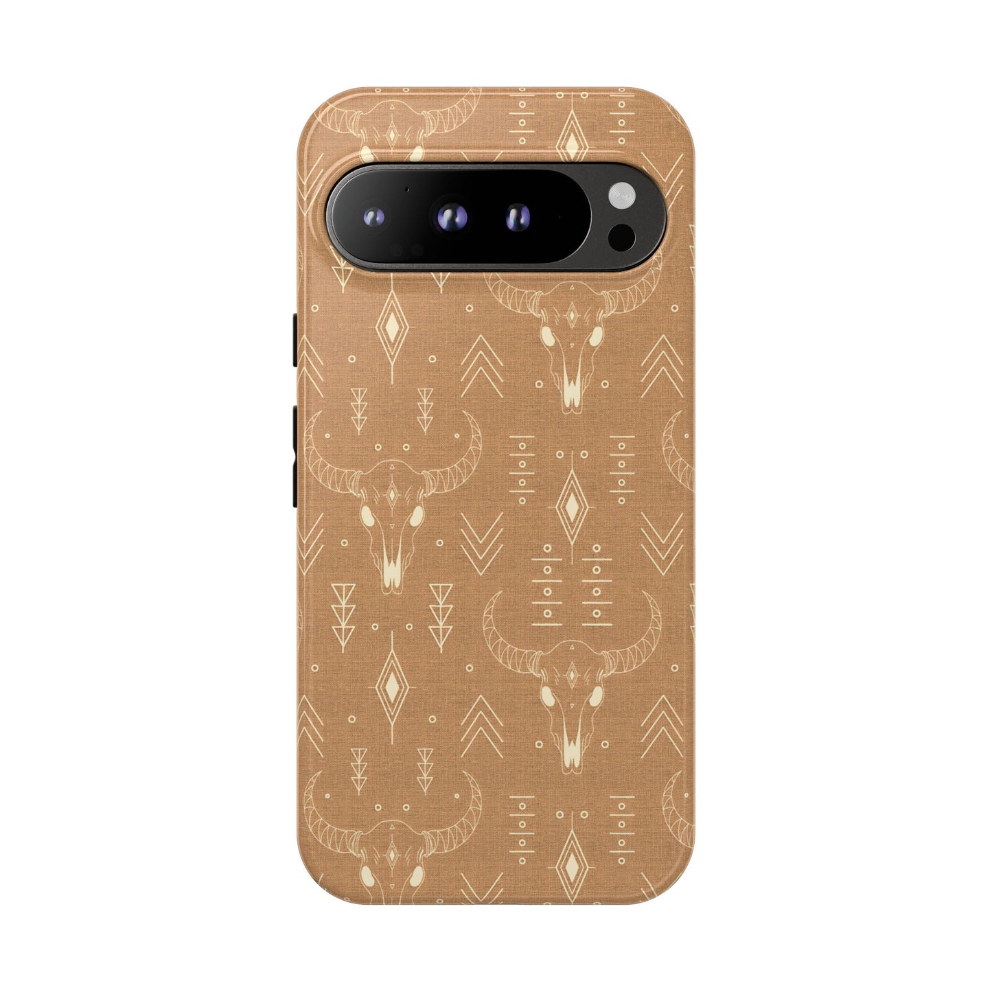 Boho Bull Skull Phone Case
