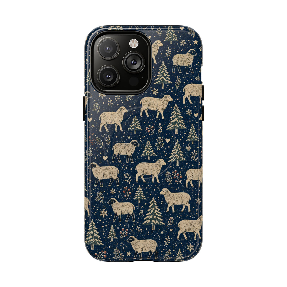 Snowy Sheep Magnetic Case