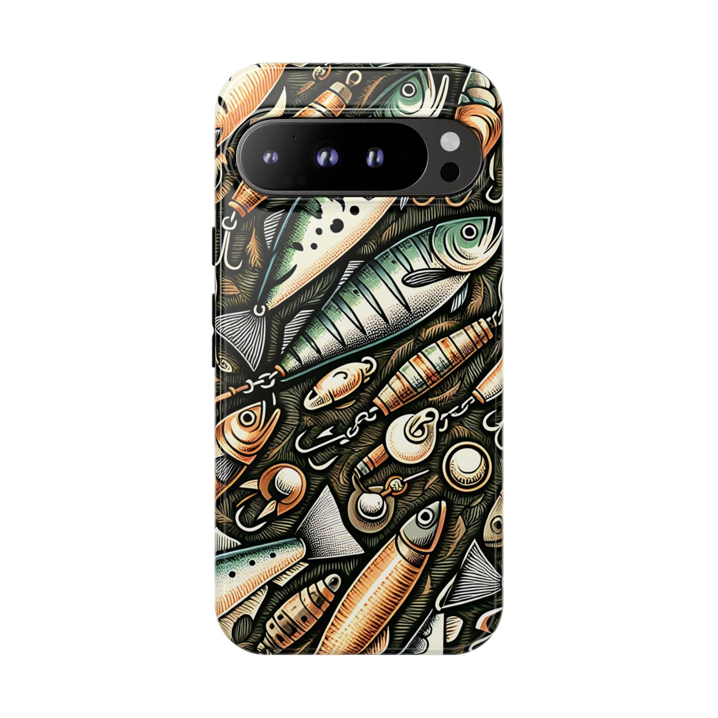 Vintage Fishing Lures Tough Phone Case