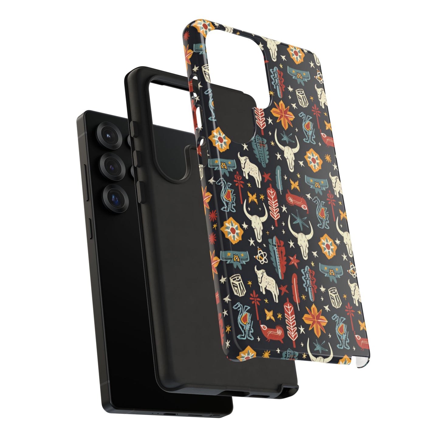 Colorful Western Tough Phone Case