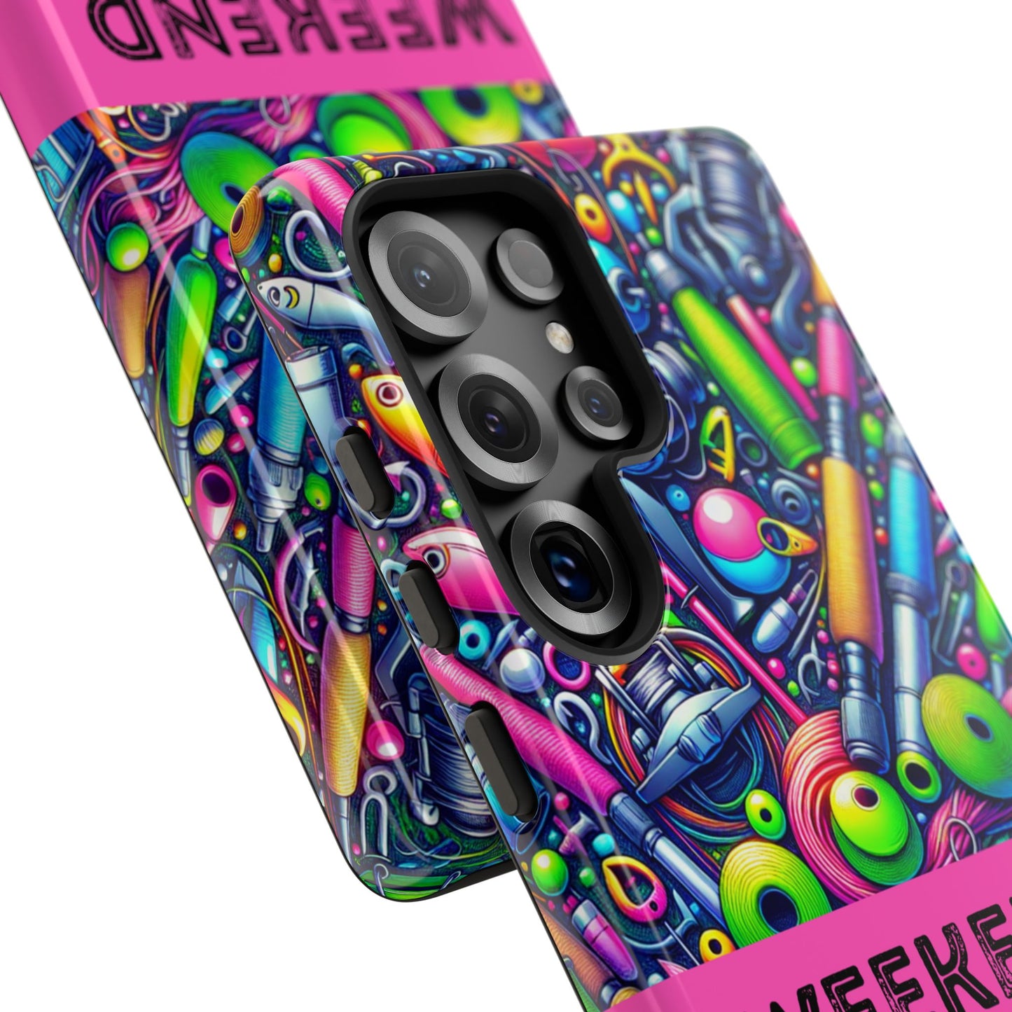 Weekend Hooker Neon Tough Phone Case