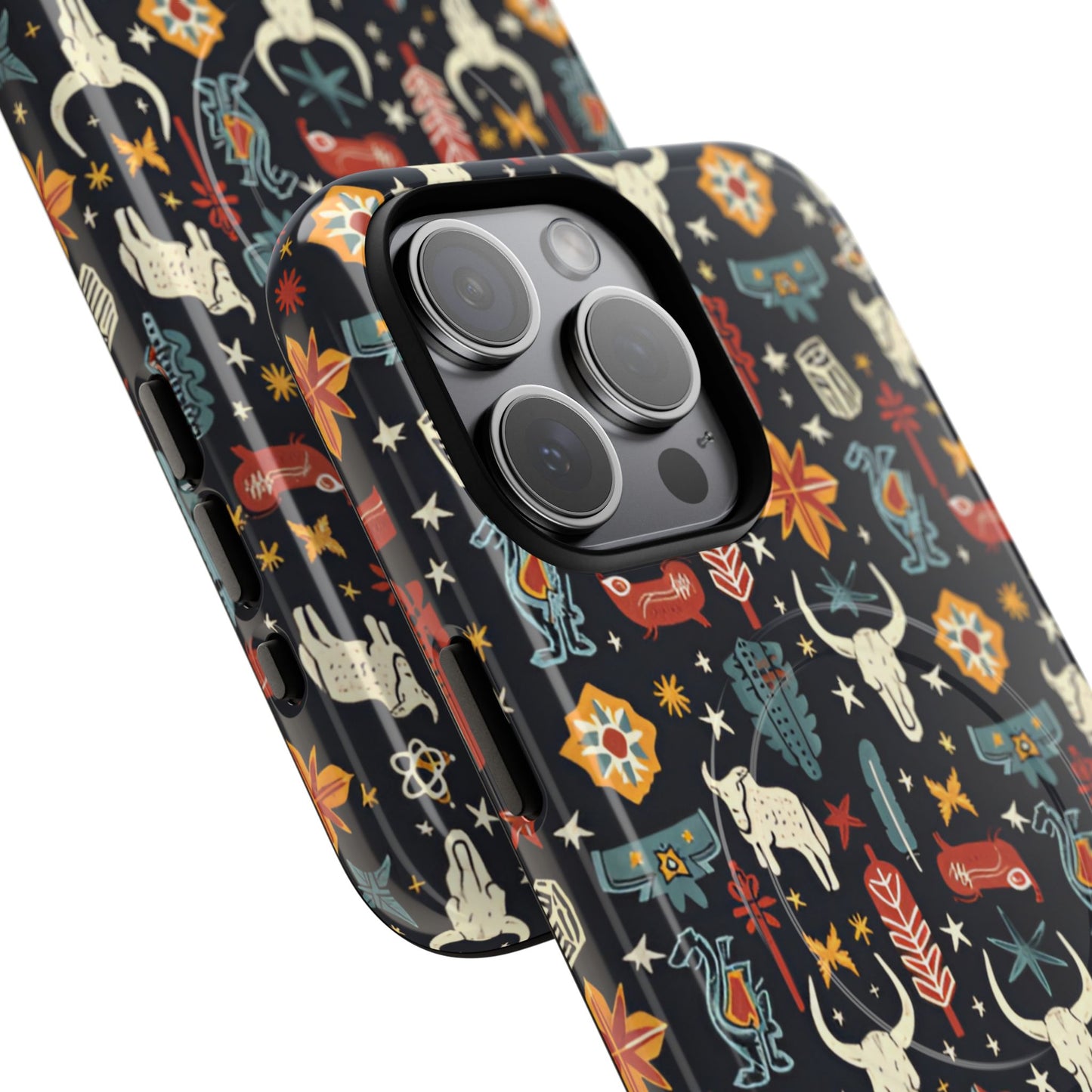 Colorful Western Magnetic Case