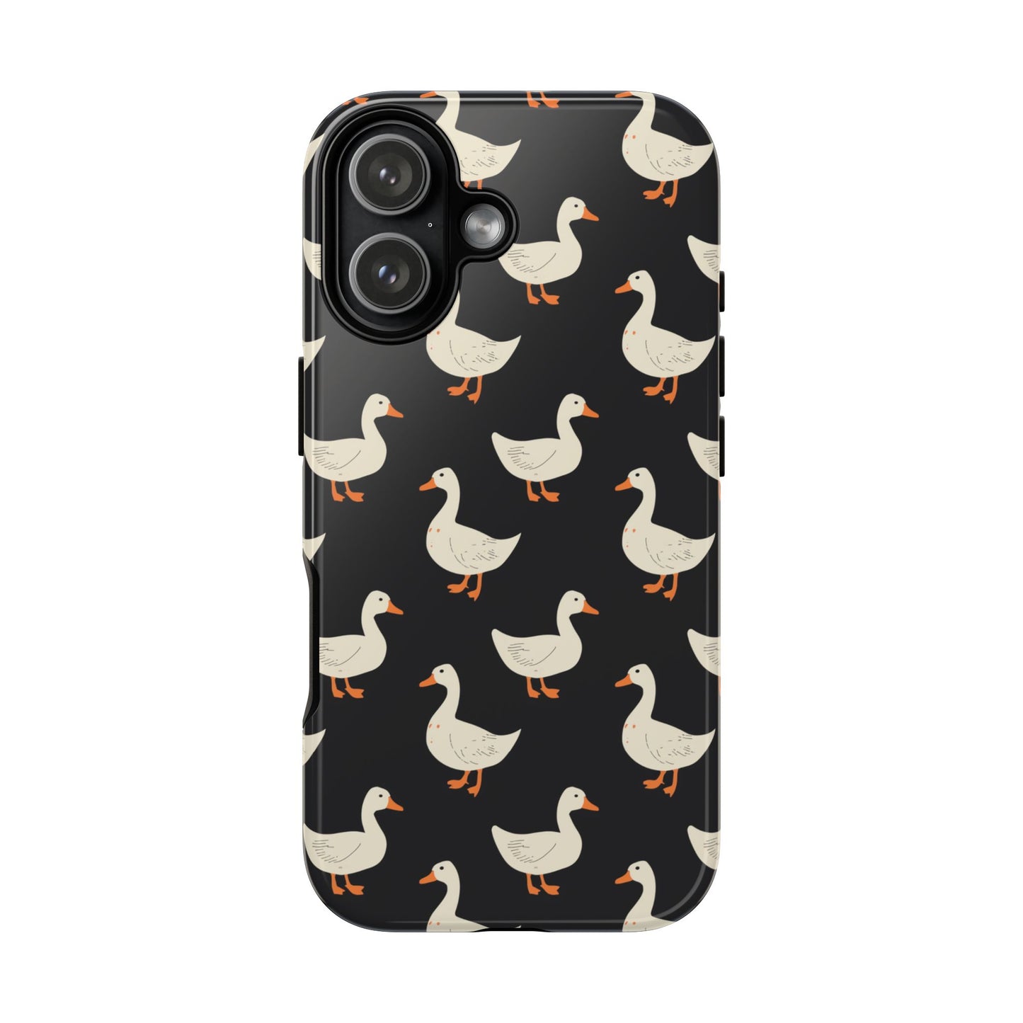 White Ducks Tough Phone Case