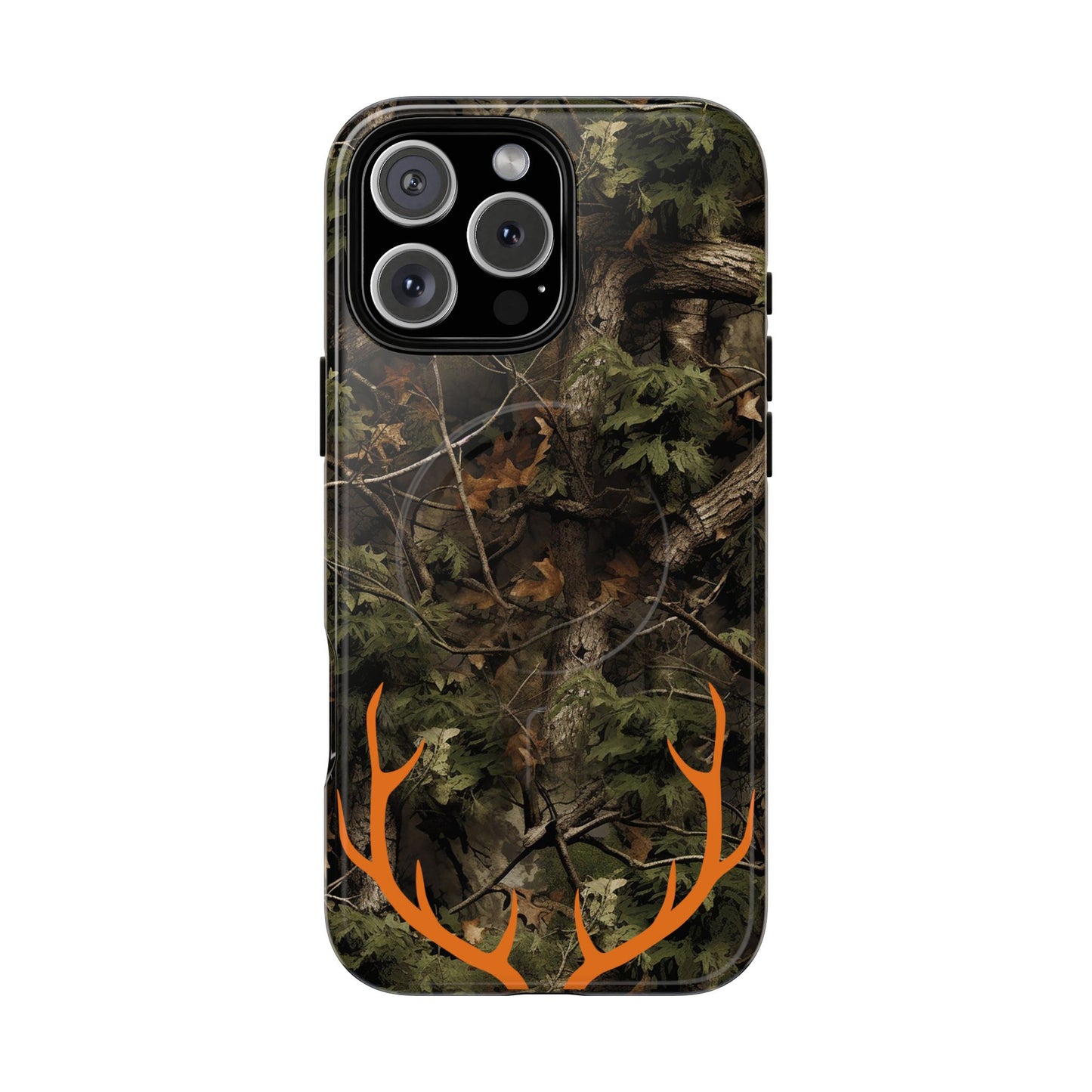 Hunting Camo Antler Magnetic Case