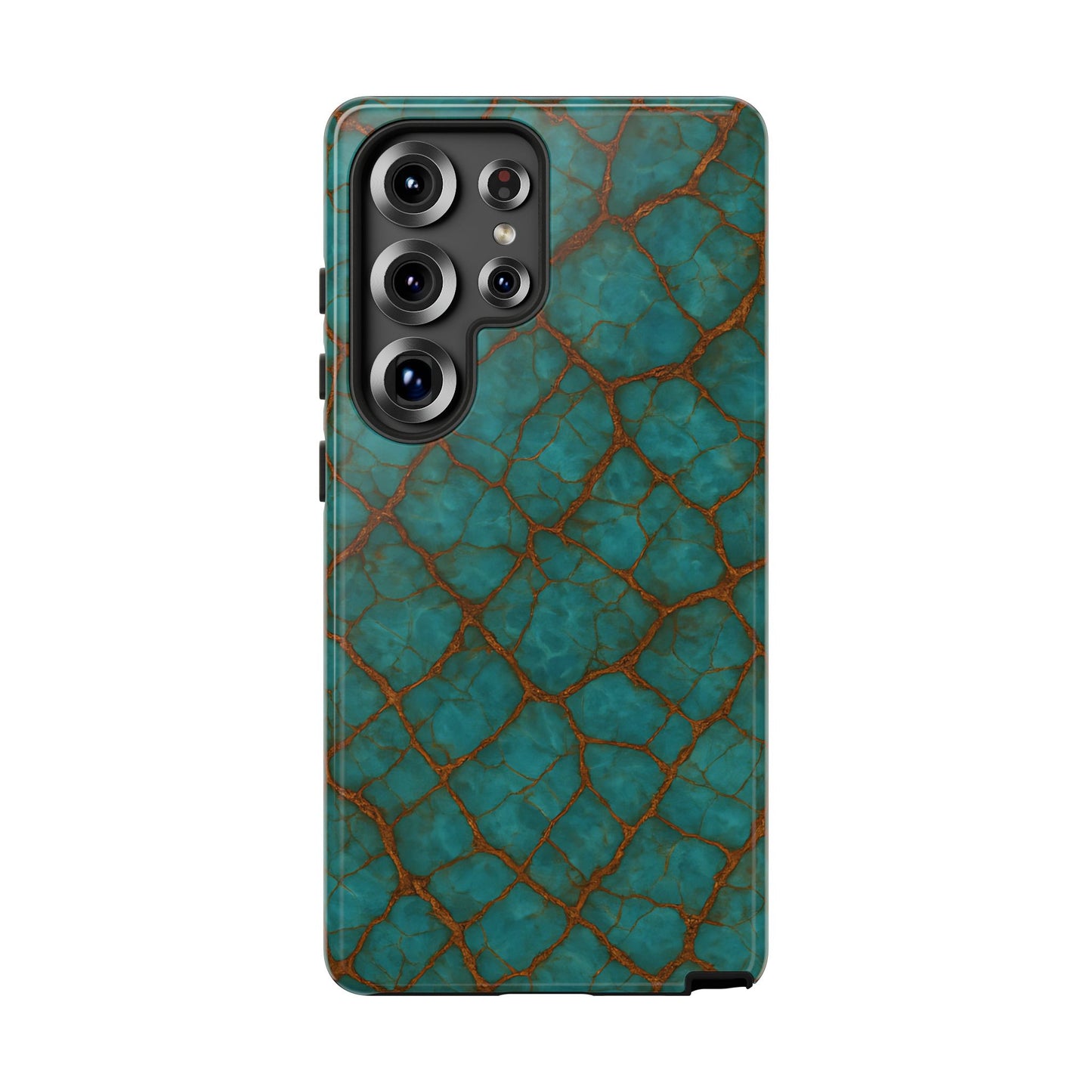 Cracked Jade Tough Phone Case
