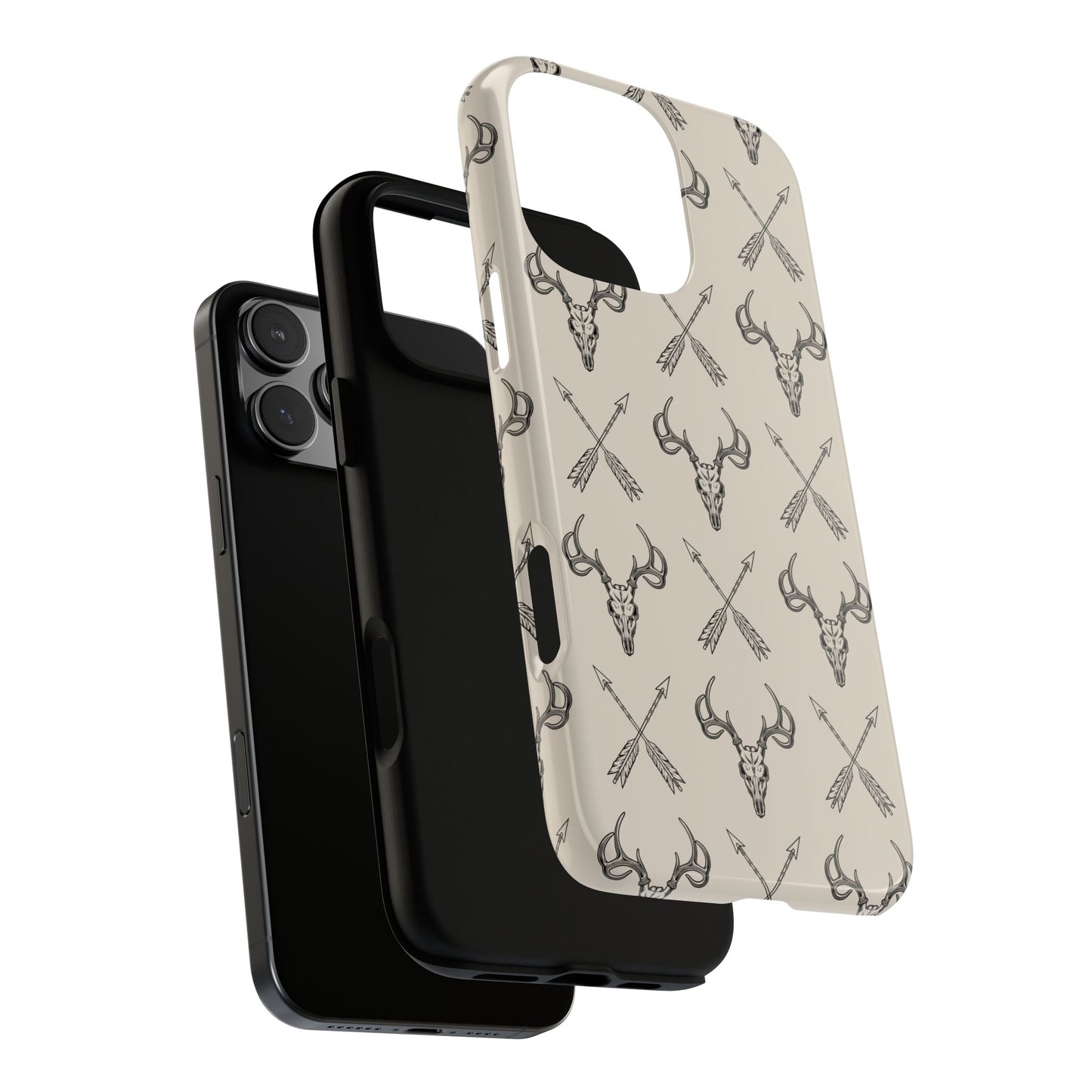 Deer Skull Arrows Tough Phone Case