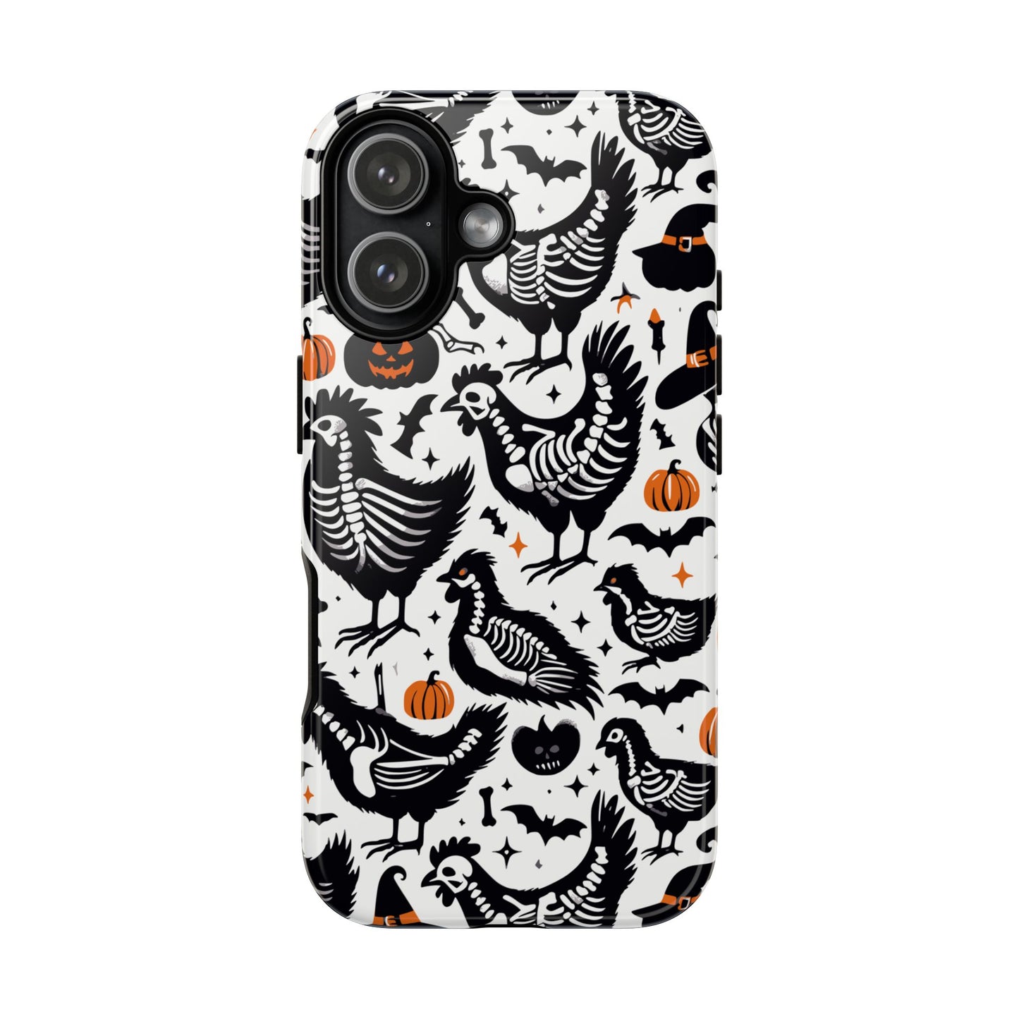 Skeleton Chickens Tough Phone Case