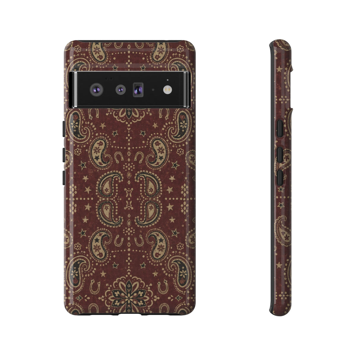 Burgundy Bandana Tough Case