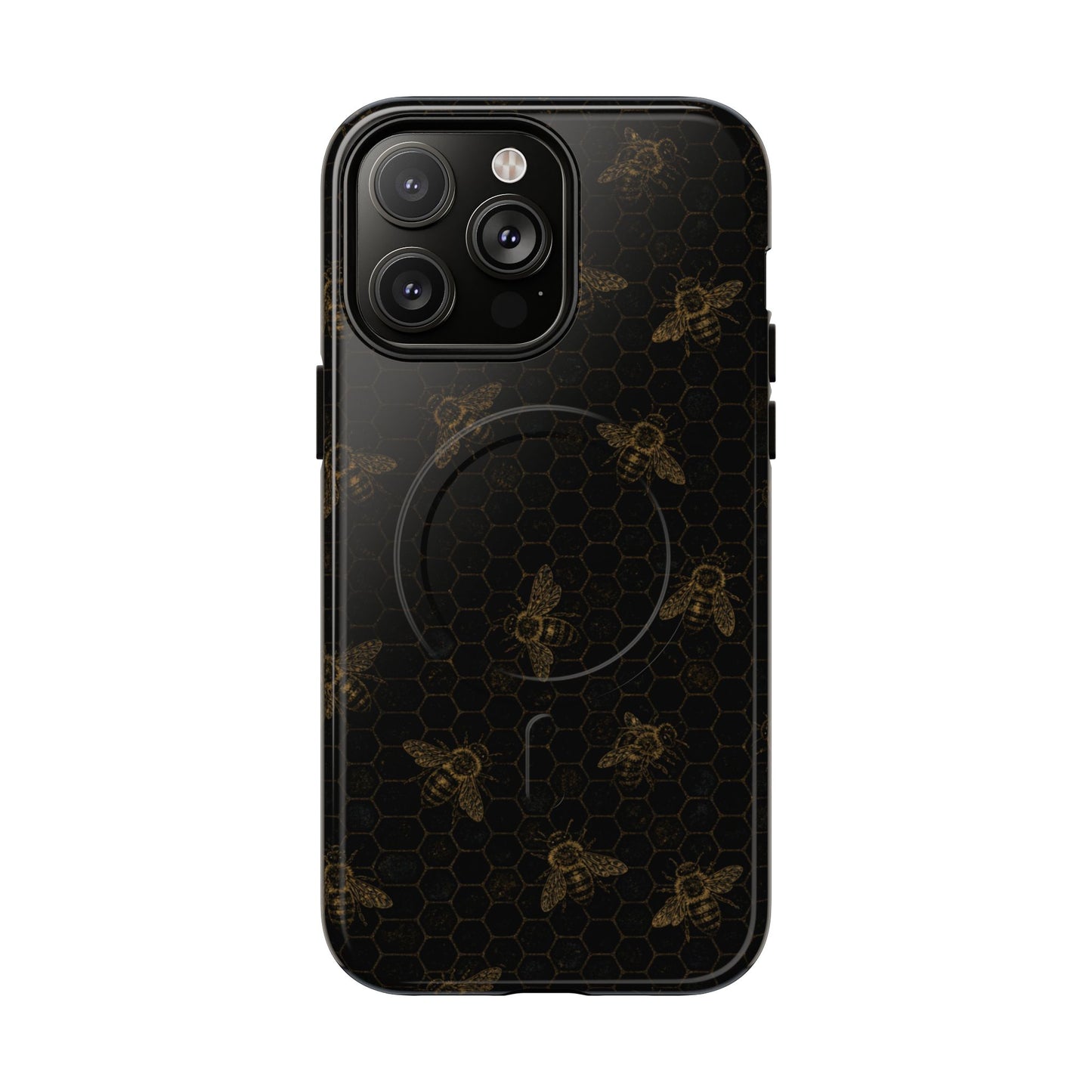 Dark Honeycomb Magnetic Case