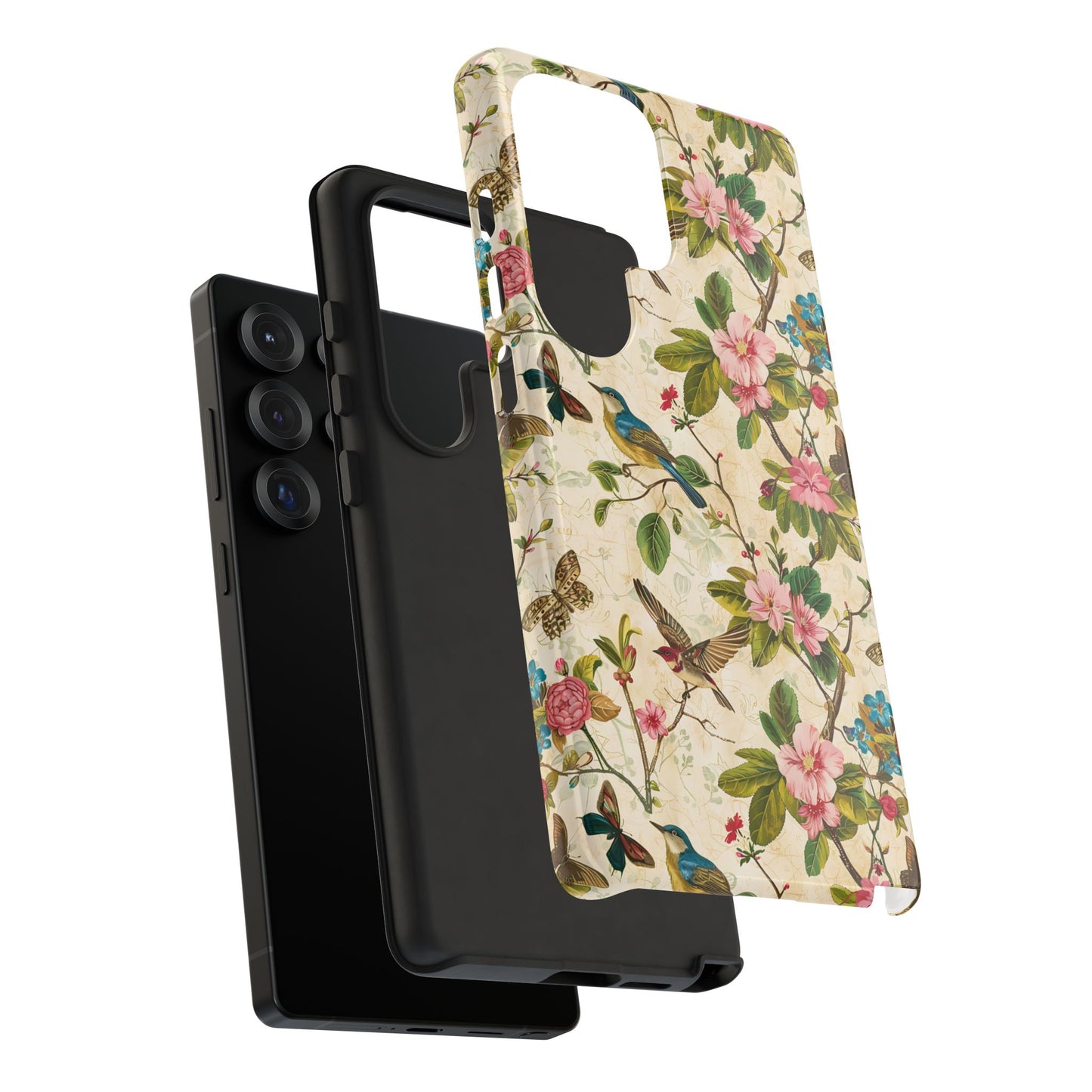 Flowers and Birds Phone Case
