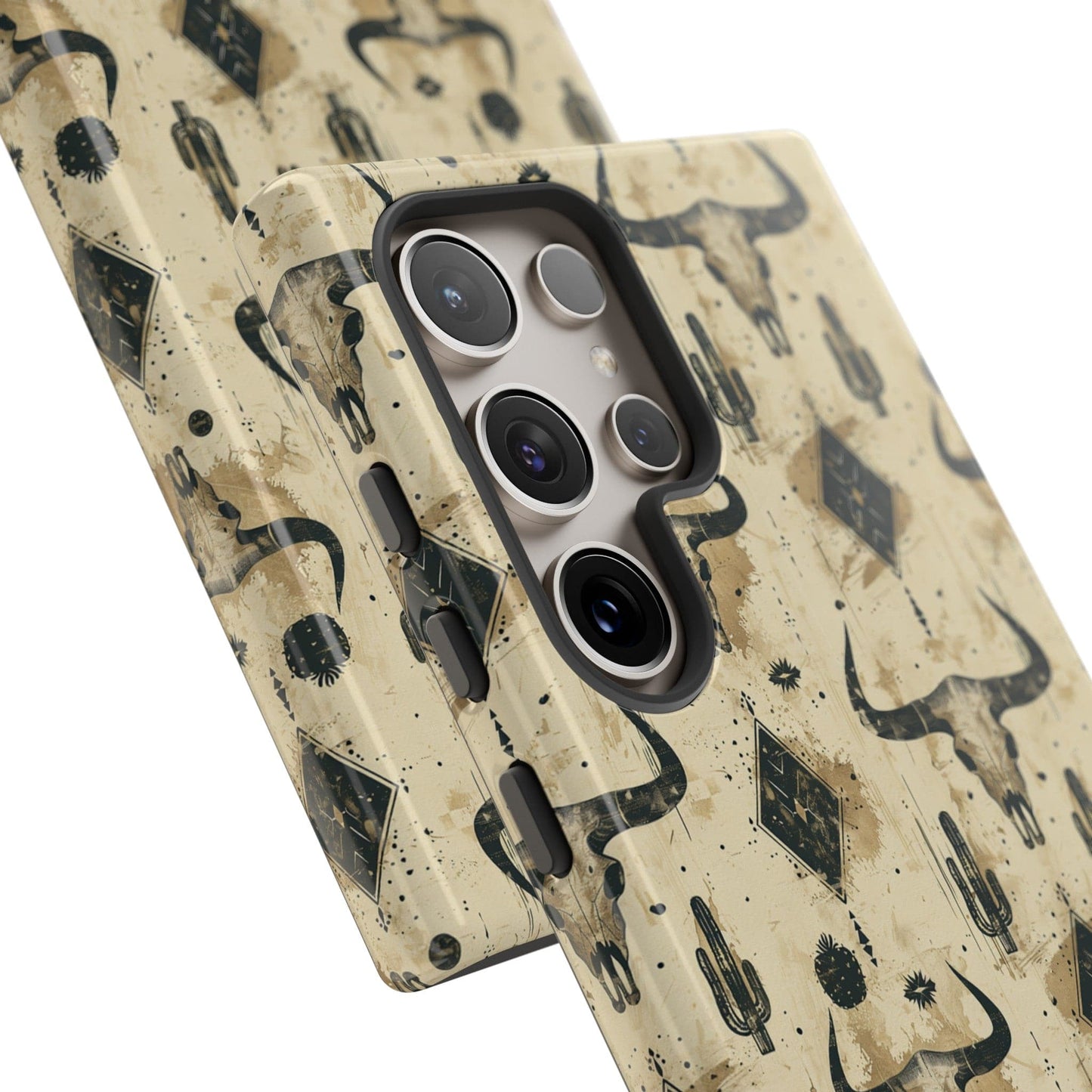 Bull Skull Grunge Phone Case