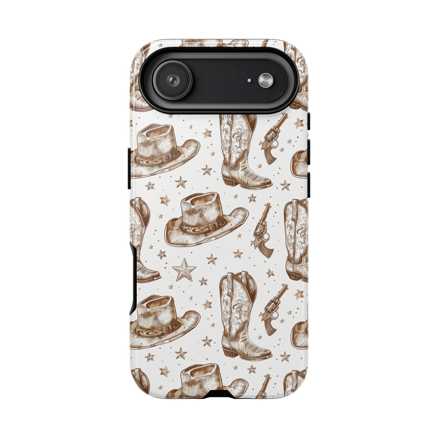 Brown Boots Tough Phone Case