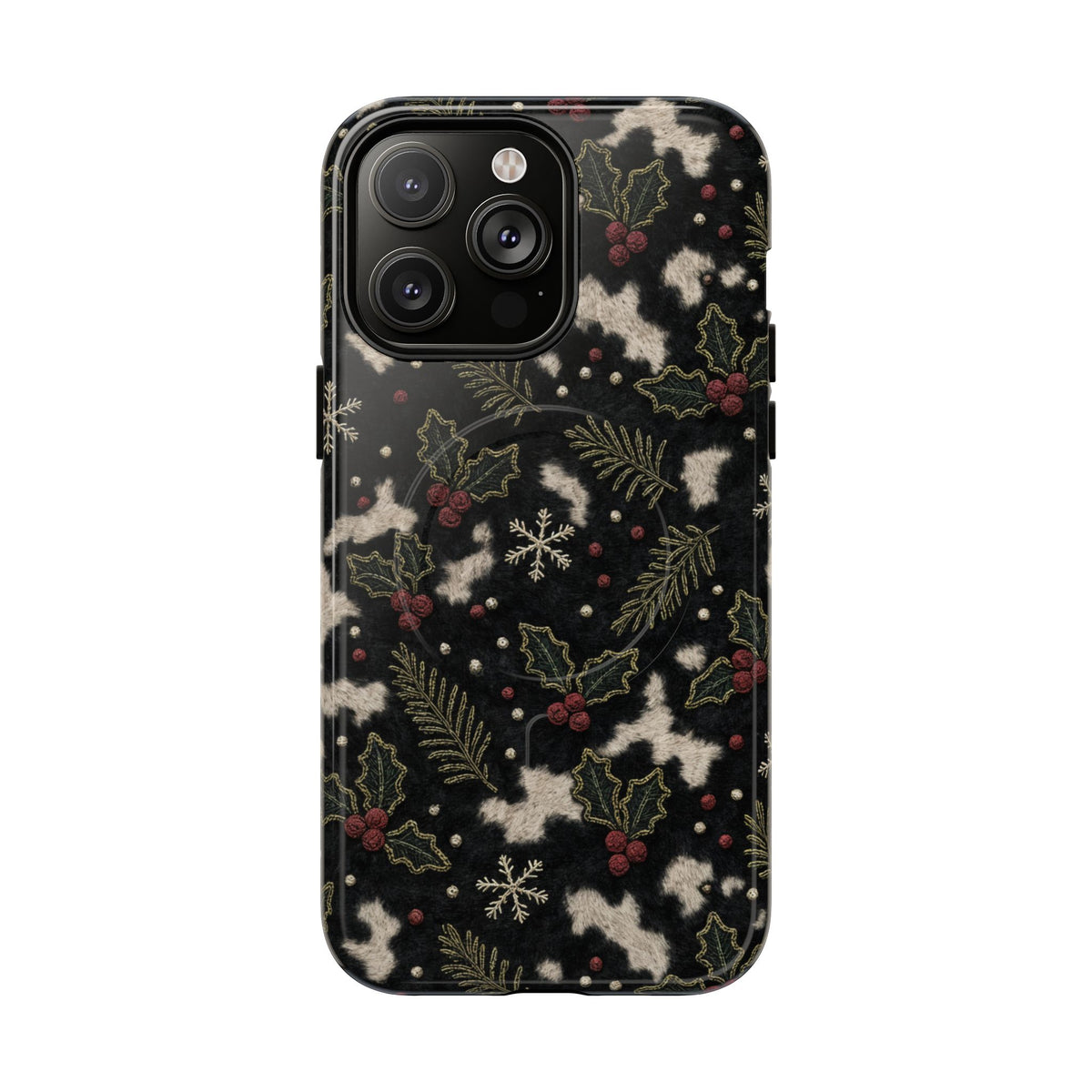 Cowhide Holly Magnetic Case