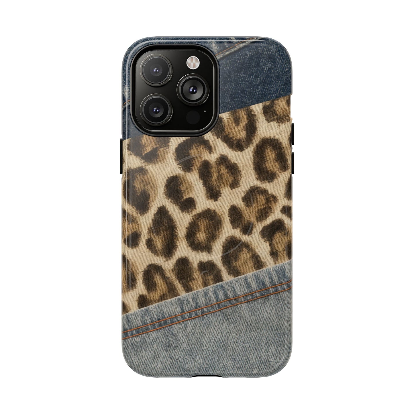 Leopard Stitch Magnetic Case