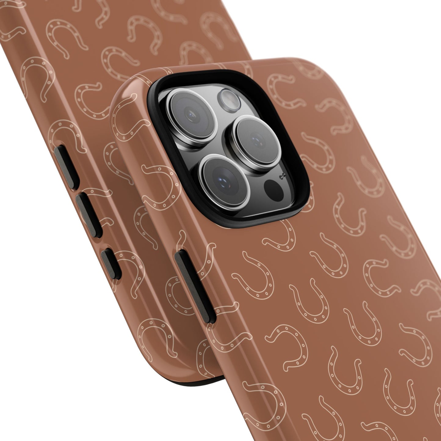 Rust Horseshoe Tough Phone Case