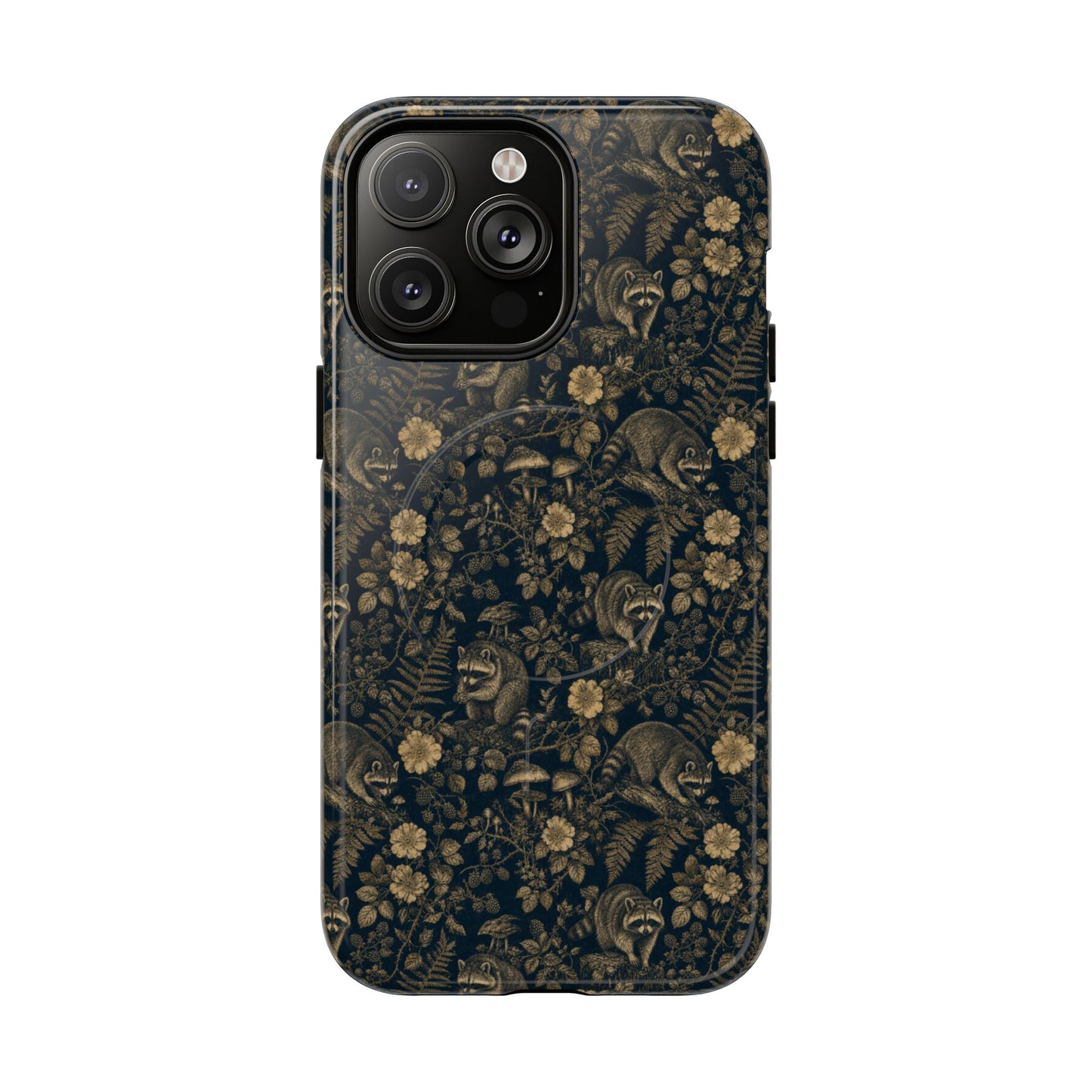Midnight Raccoon Magnetic Case