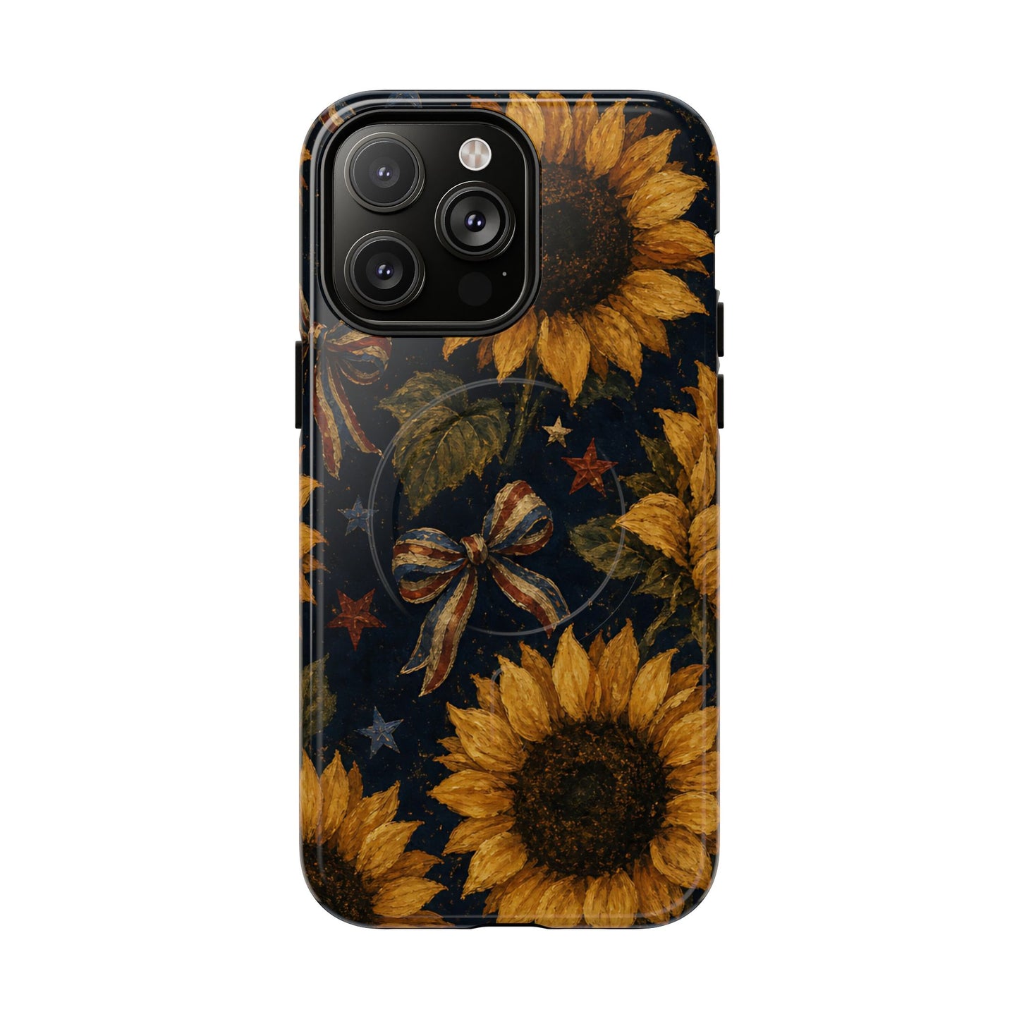 USA Sunflower Magnetic Case