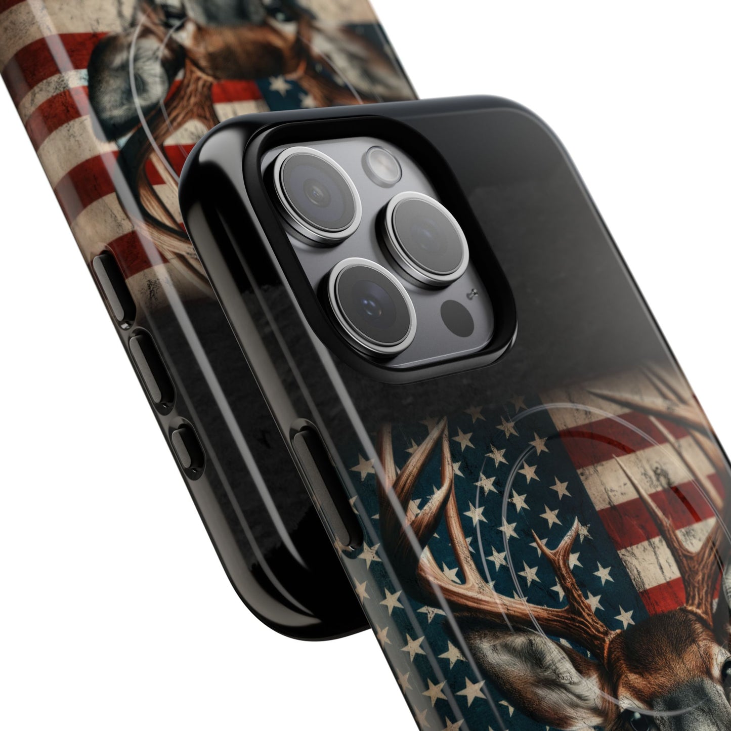 Patriotic Buck Magnetic Case