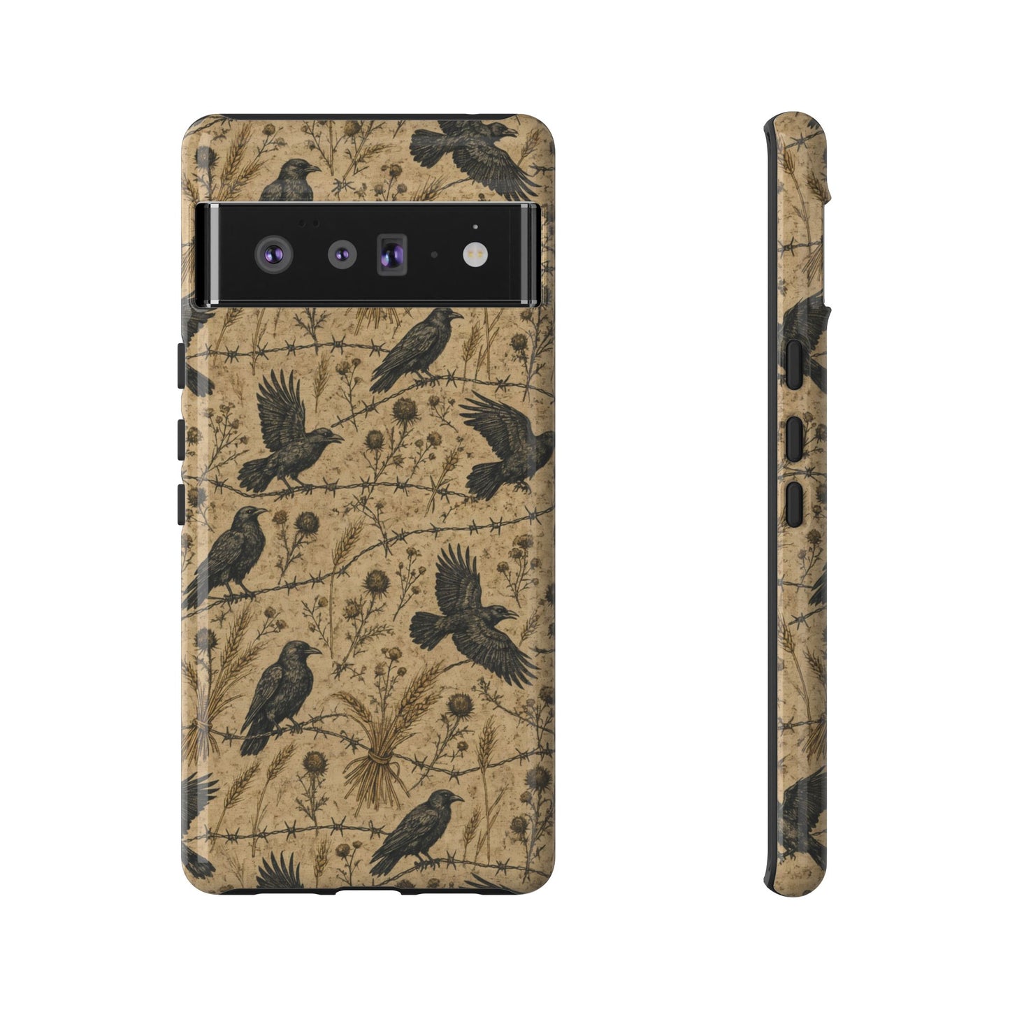 Crow Wheat Barbwire Tough Case