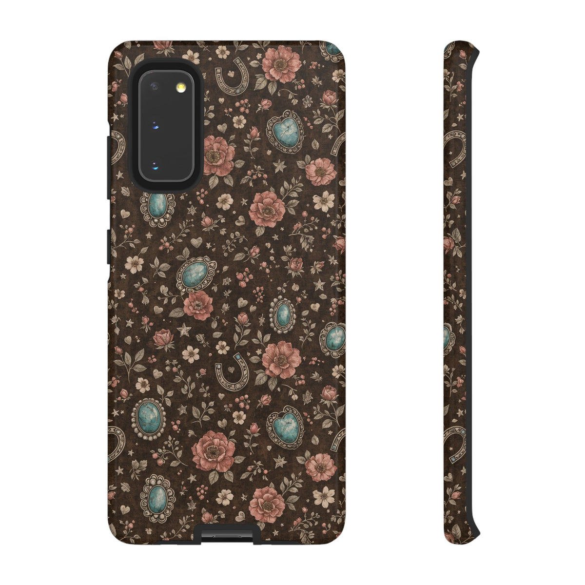Turquoise Roses Tough Case