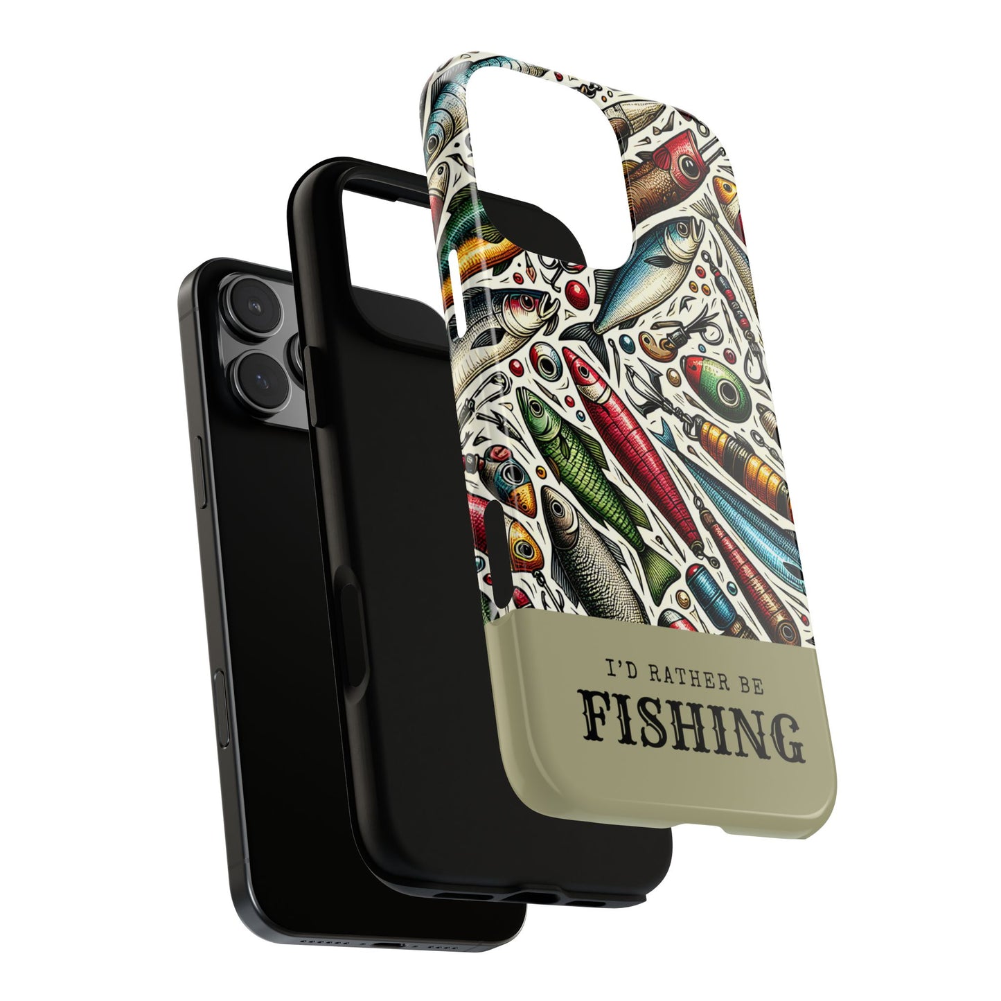 Id Rather Be Fishing Tough Phone Case