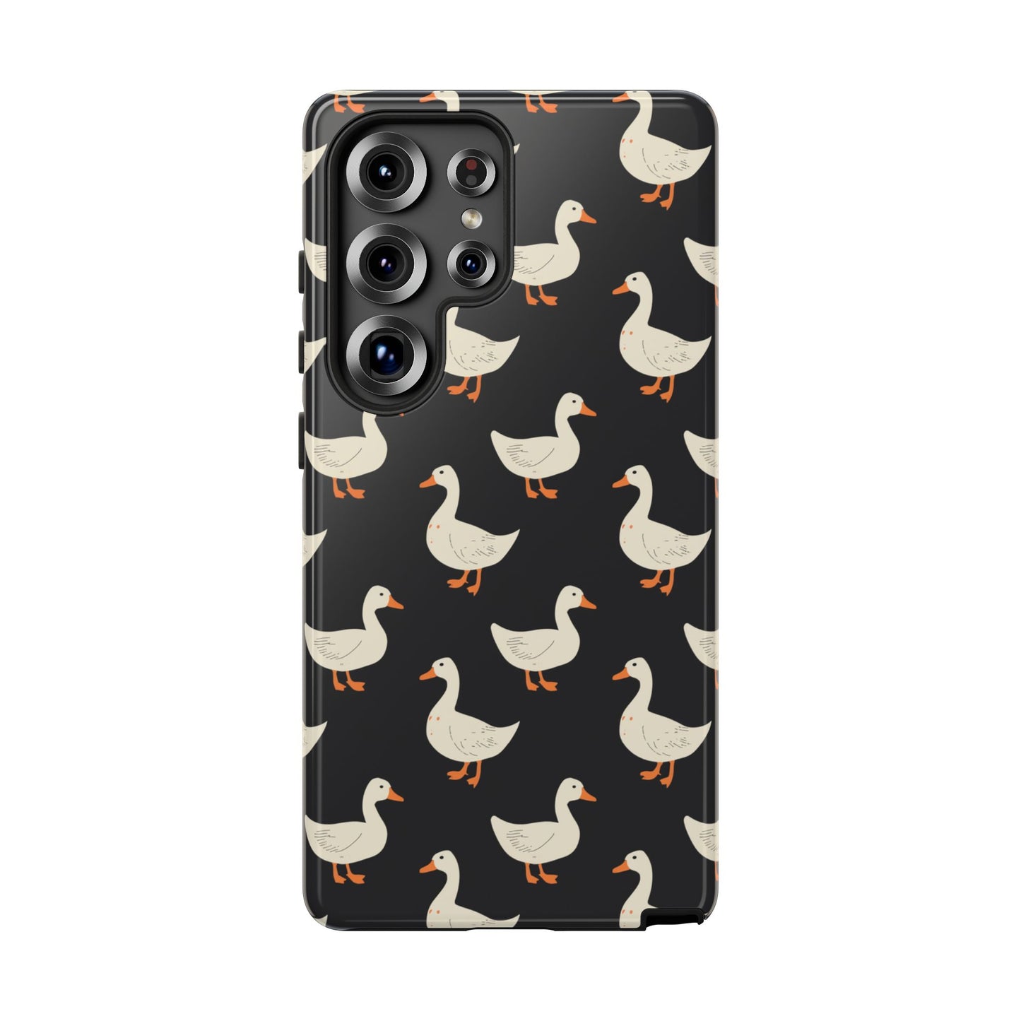 White Ducks Tough Phone Case