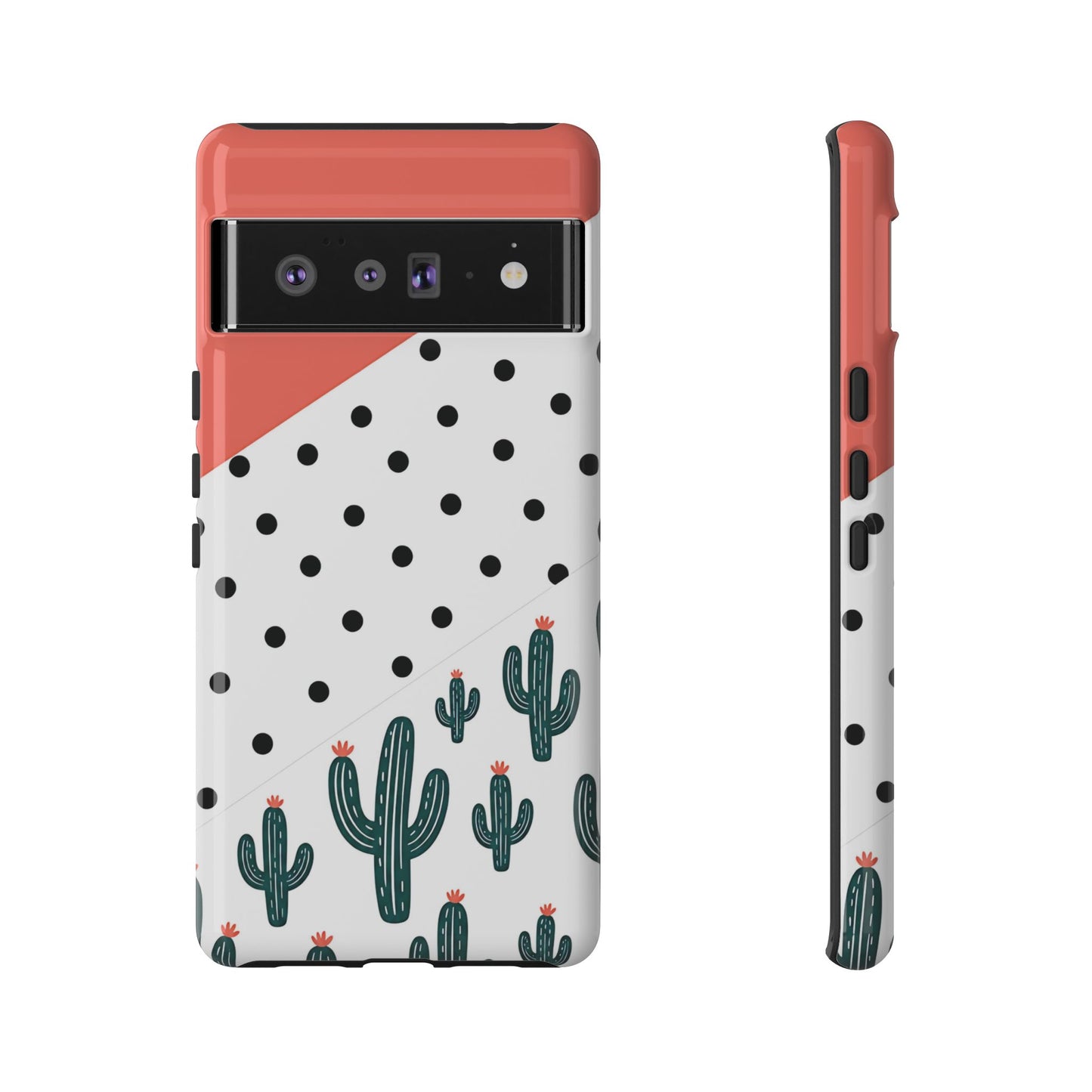 Polka Dot Cactus Tough Case