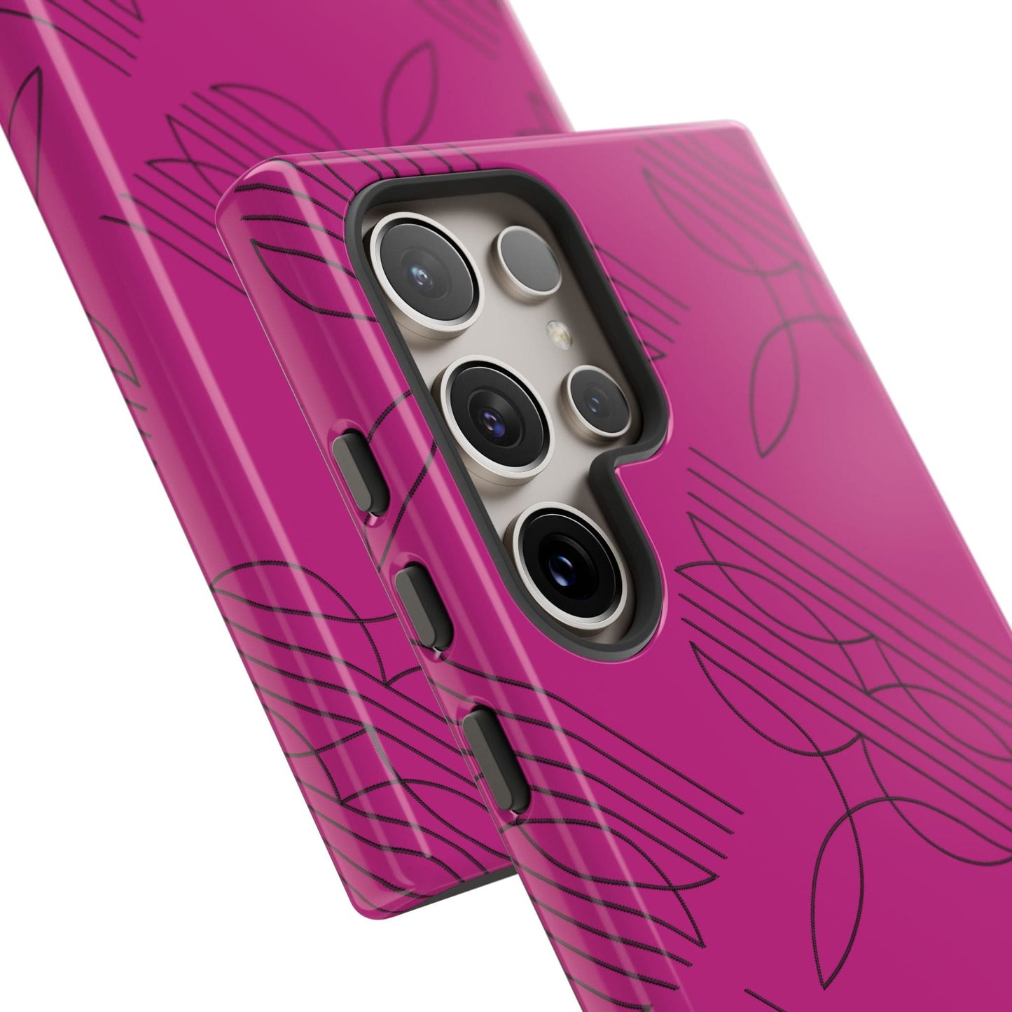 Boot Stitch Pattern Phone Case-Pink