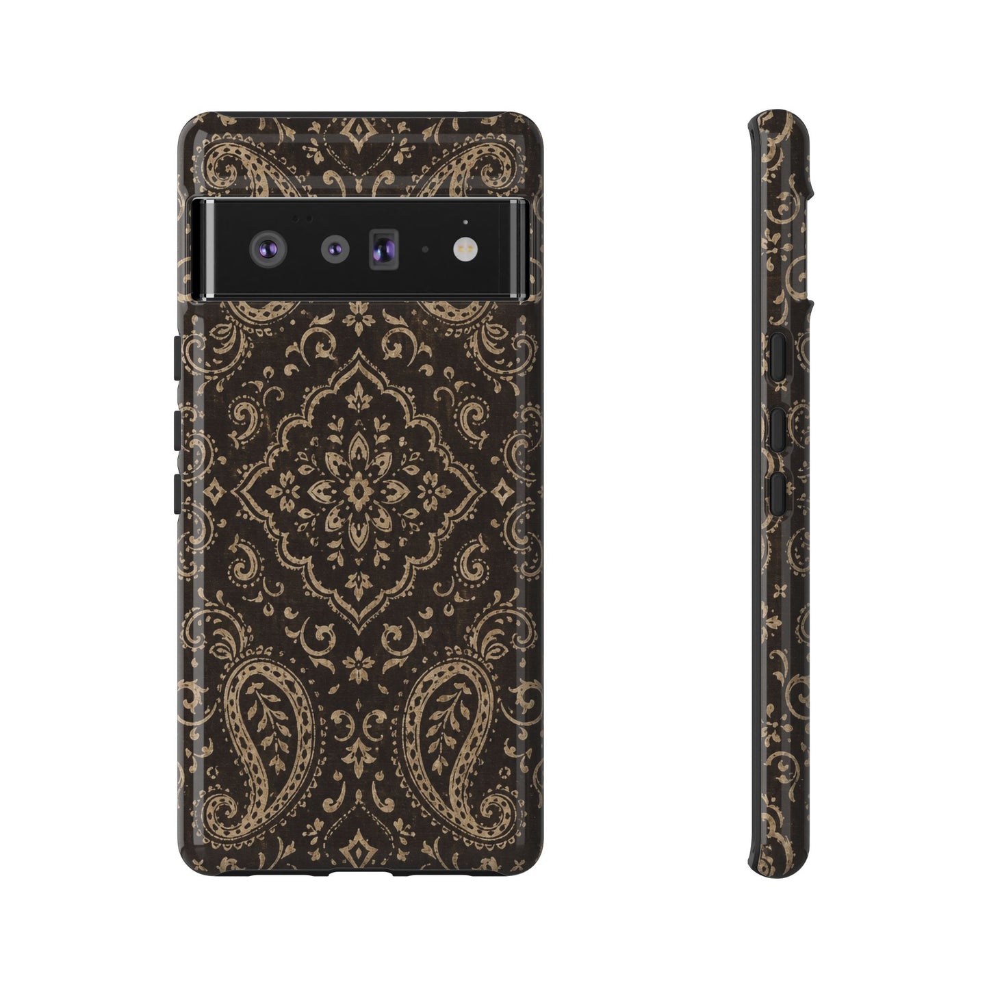 Chocolate Paisley Tough Case