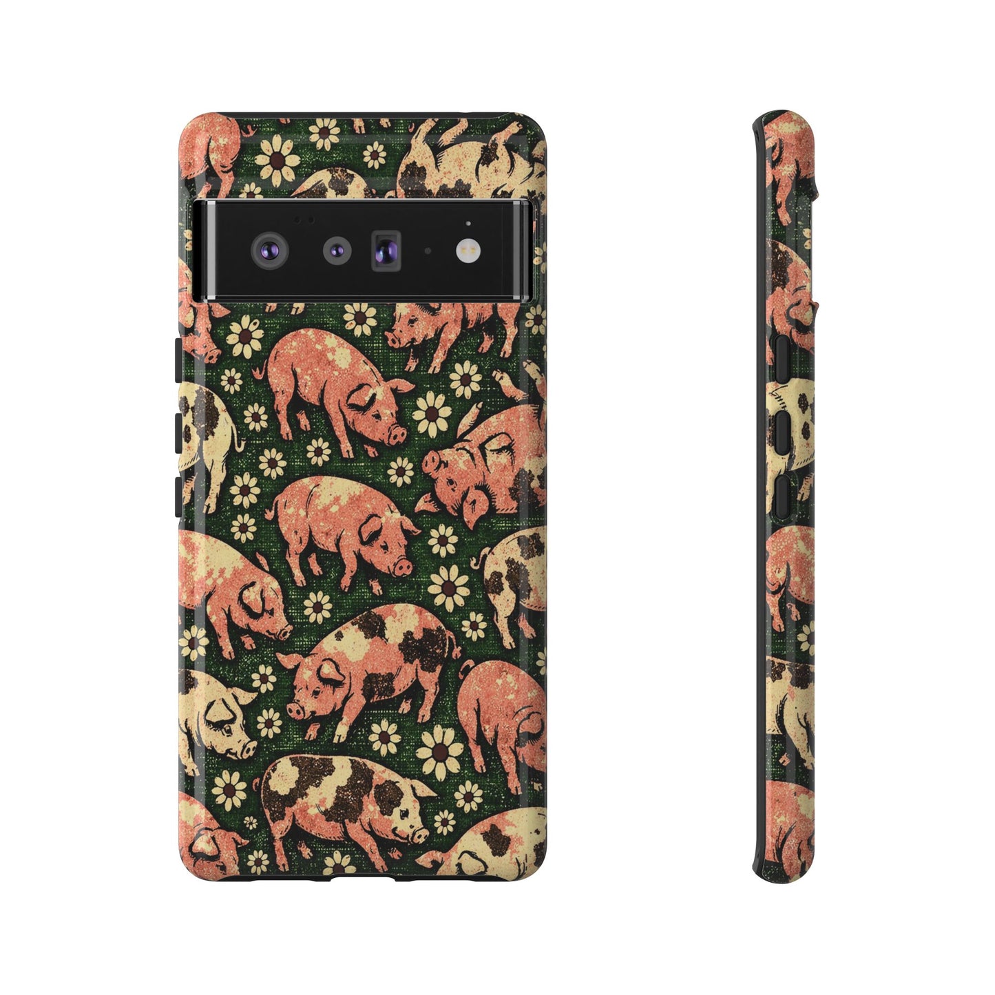 Retro Pigs Tough Case