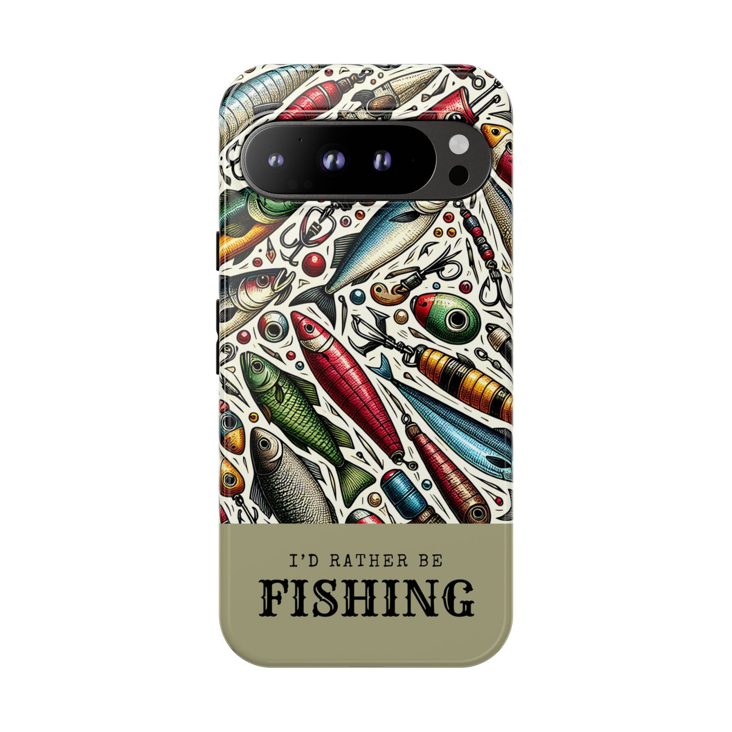 Id Rather Be Fishing Tough Phone Case