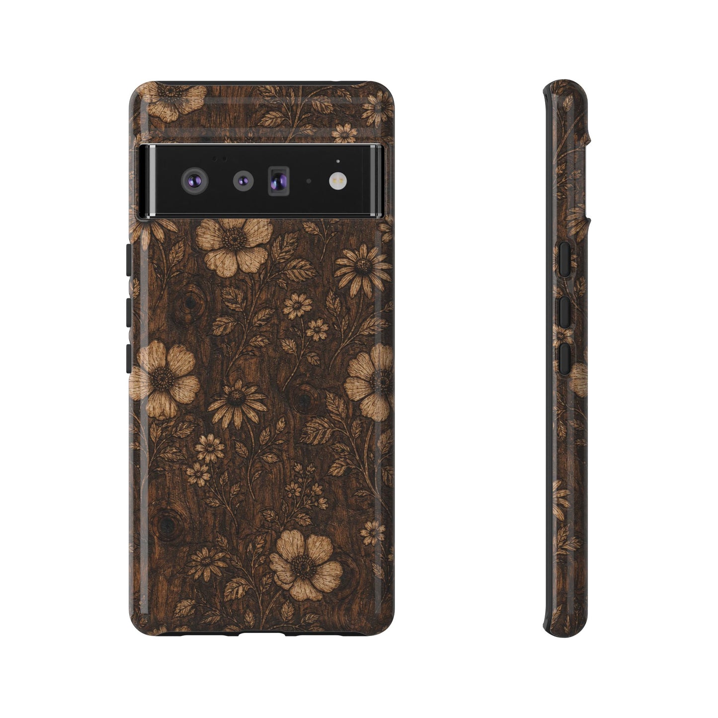 Floral Bark Tough Case