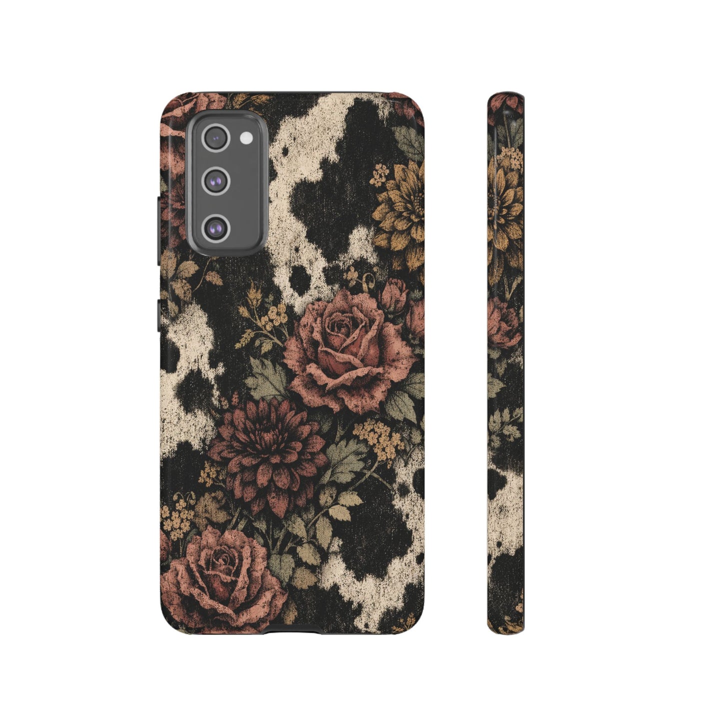 Cowhide Bloom Tough Case