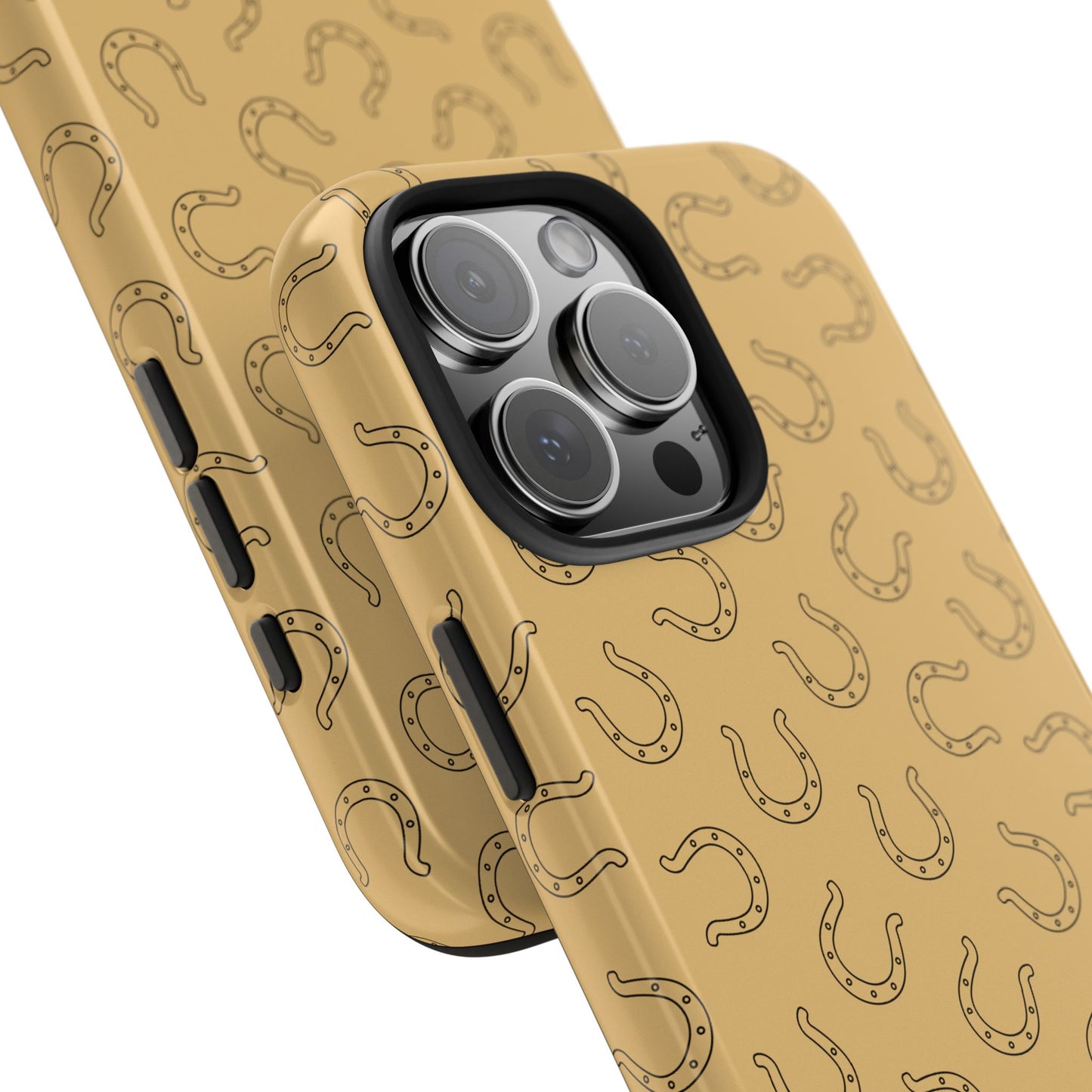 Mustard Horseshoes Phone Case