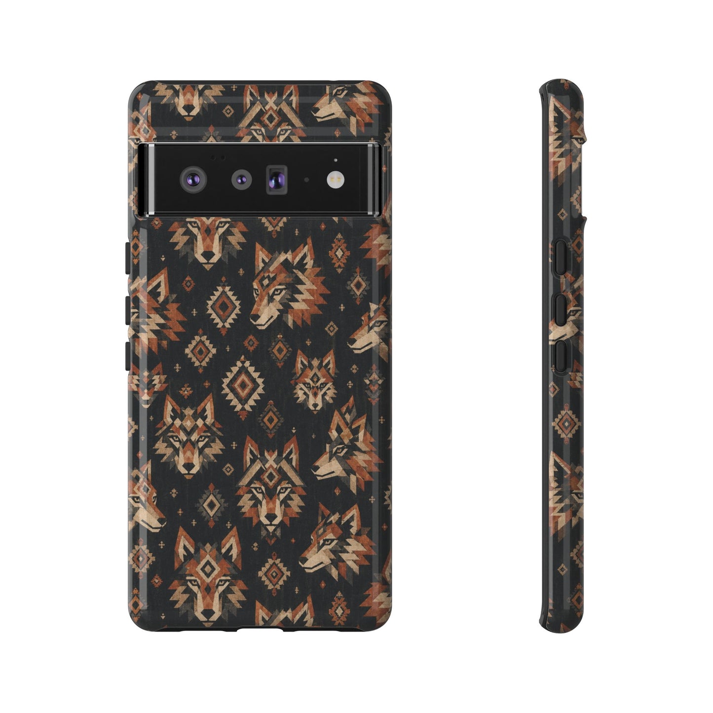 Aztec Wolves Tough Case