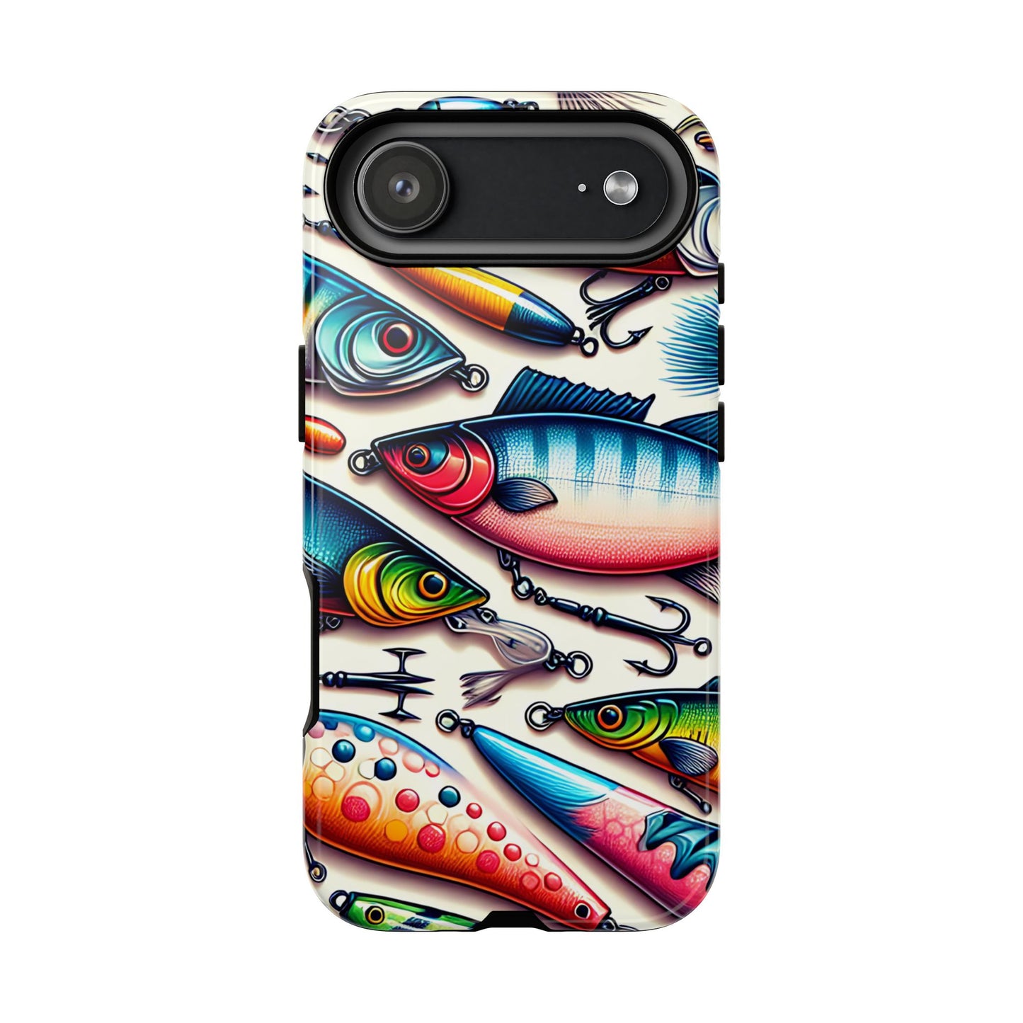 Colorful Fishing Lures Tough Phone Case