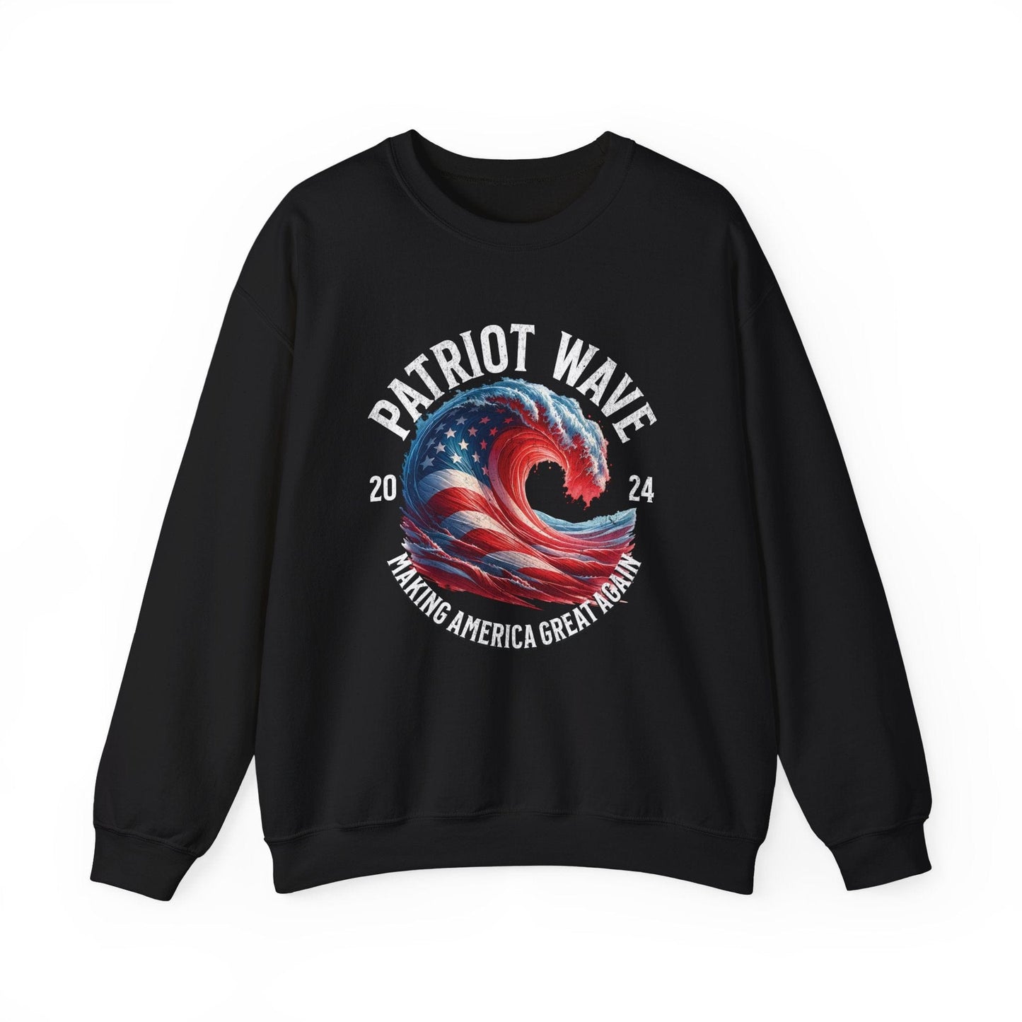 Patriot Wave Trump 2024 Sweatshirt